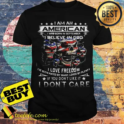 I Am An American September (Backside) Shirt