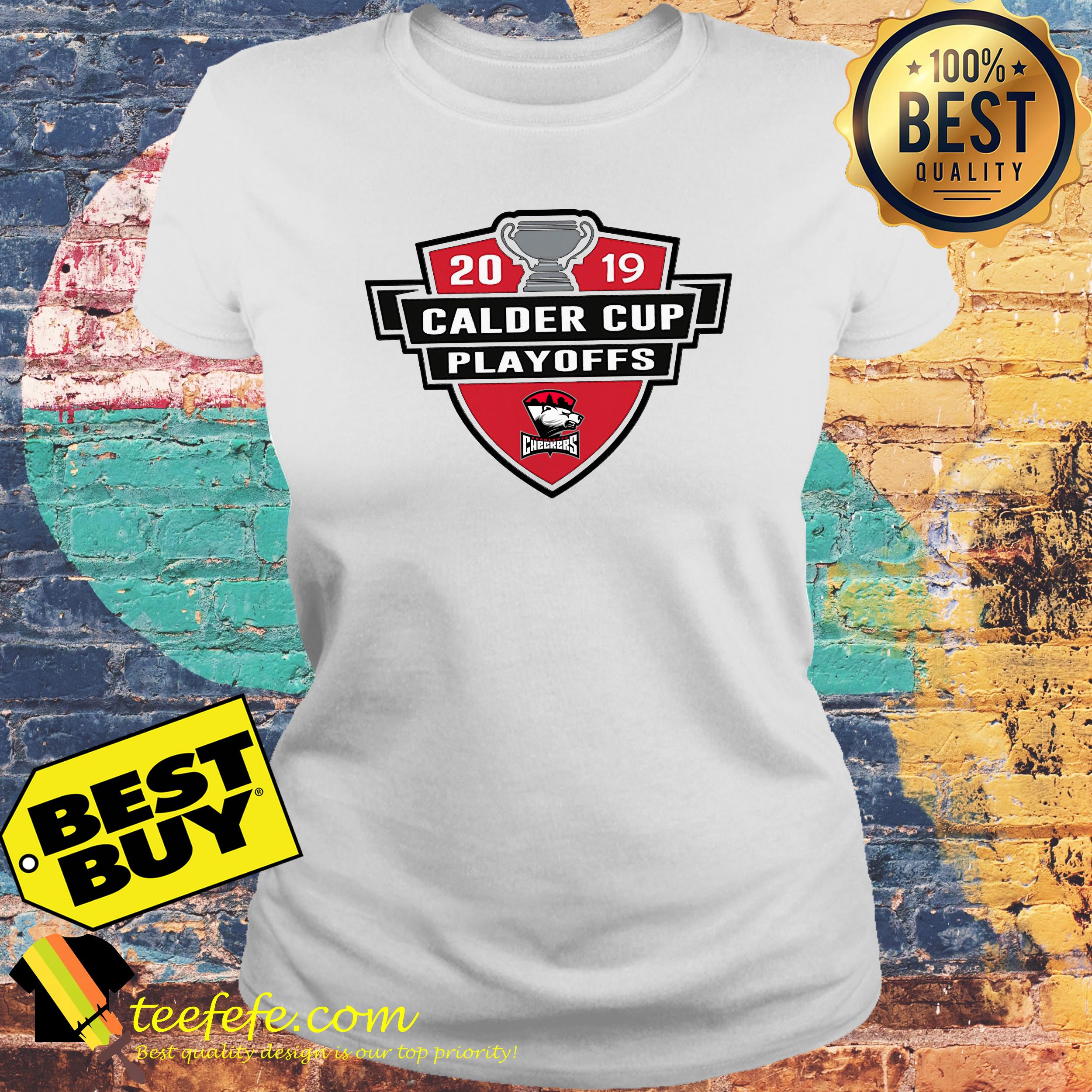 Charlotte Checkers 2019 Calder Cup Playoffs Youth ladies tee