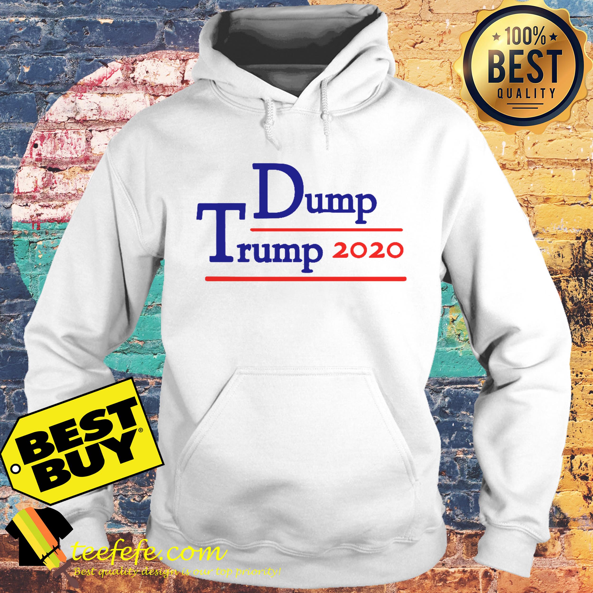 Dump Trump 2020 election hoodie