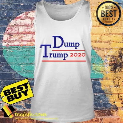Dump Trump 2020 election tank top
