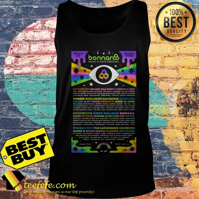 Festival de musique bonnaroo 2019 duatiga manches longues shirt