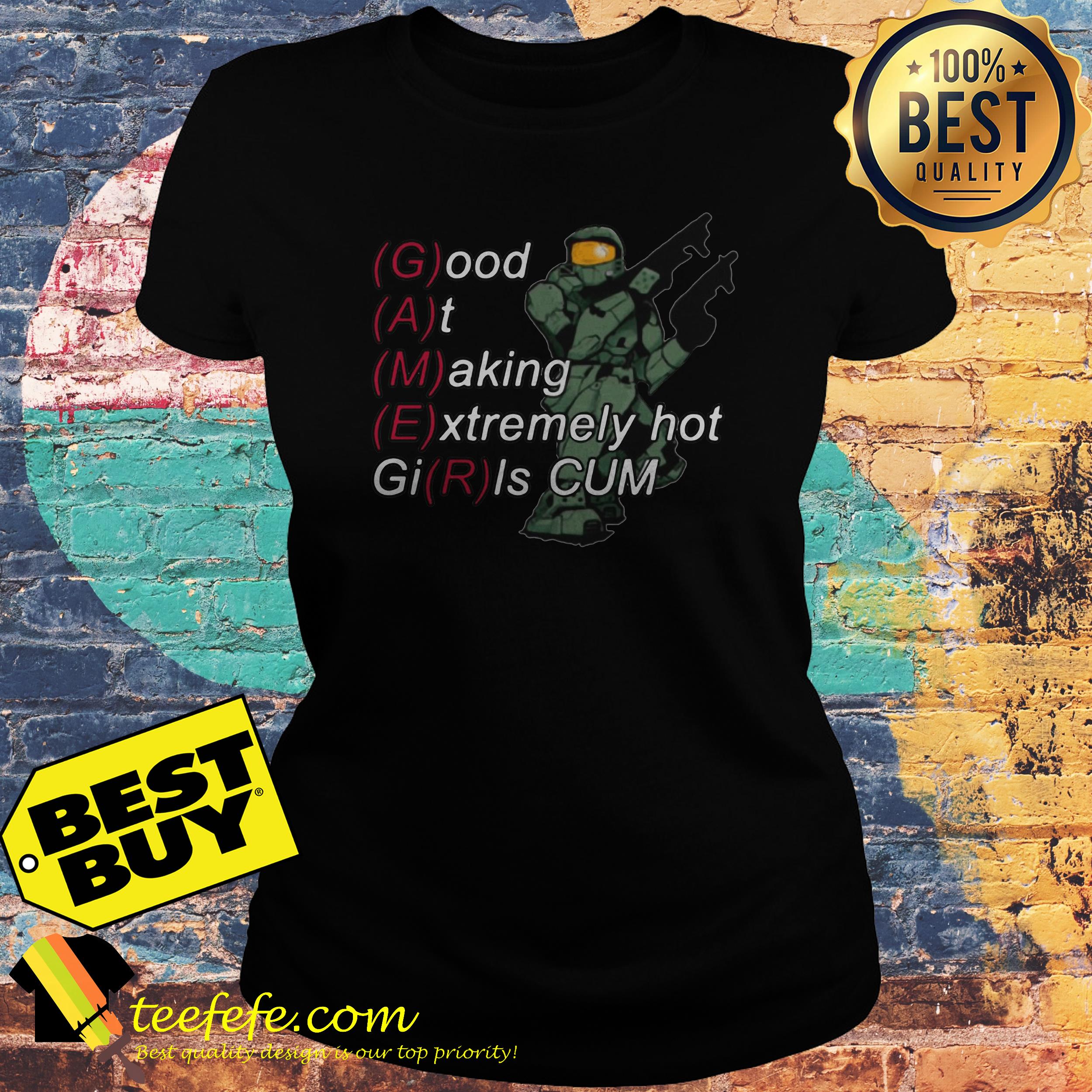 Gamer good at making extremely hot girls cum ladies tee