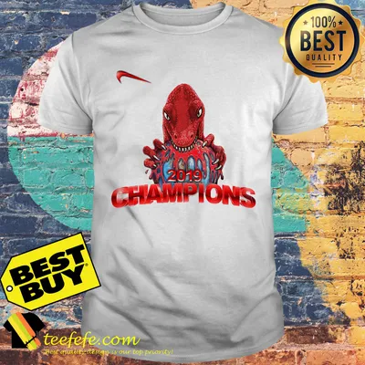 Official 2019 Champions Dinosaurs Pearl shirt