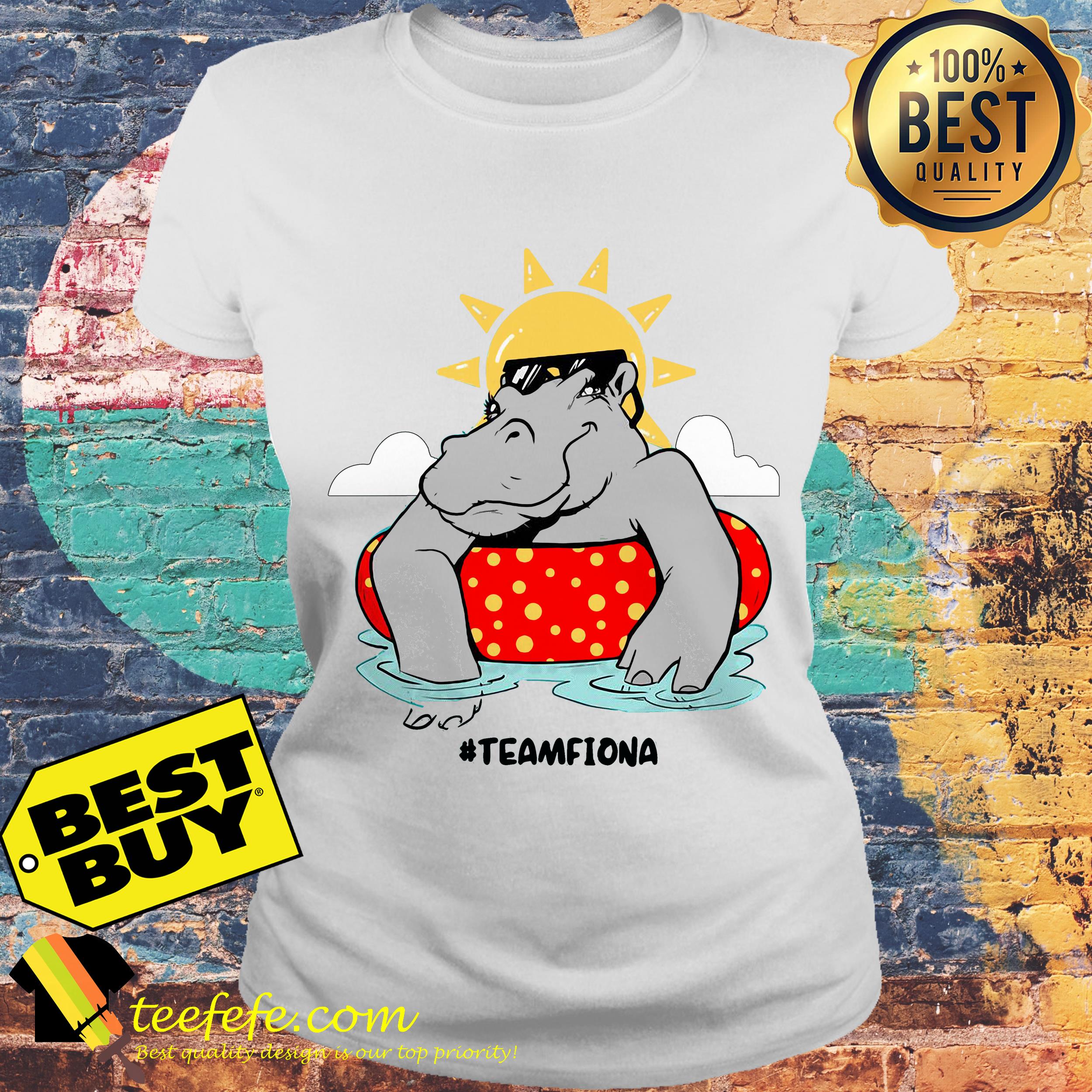 Official Summer Fiona The Hippo ladies tee