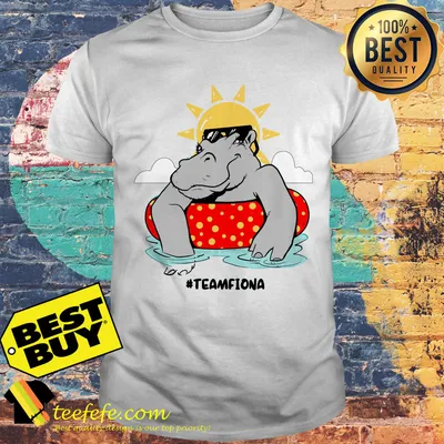 Official Summer Fiona The Hippo Shirt