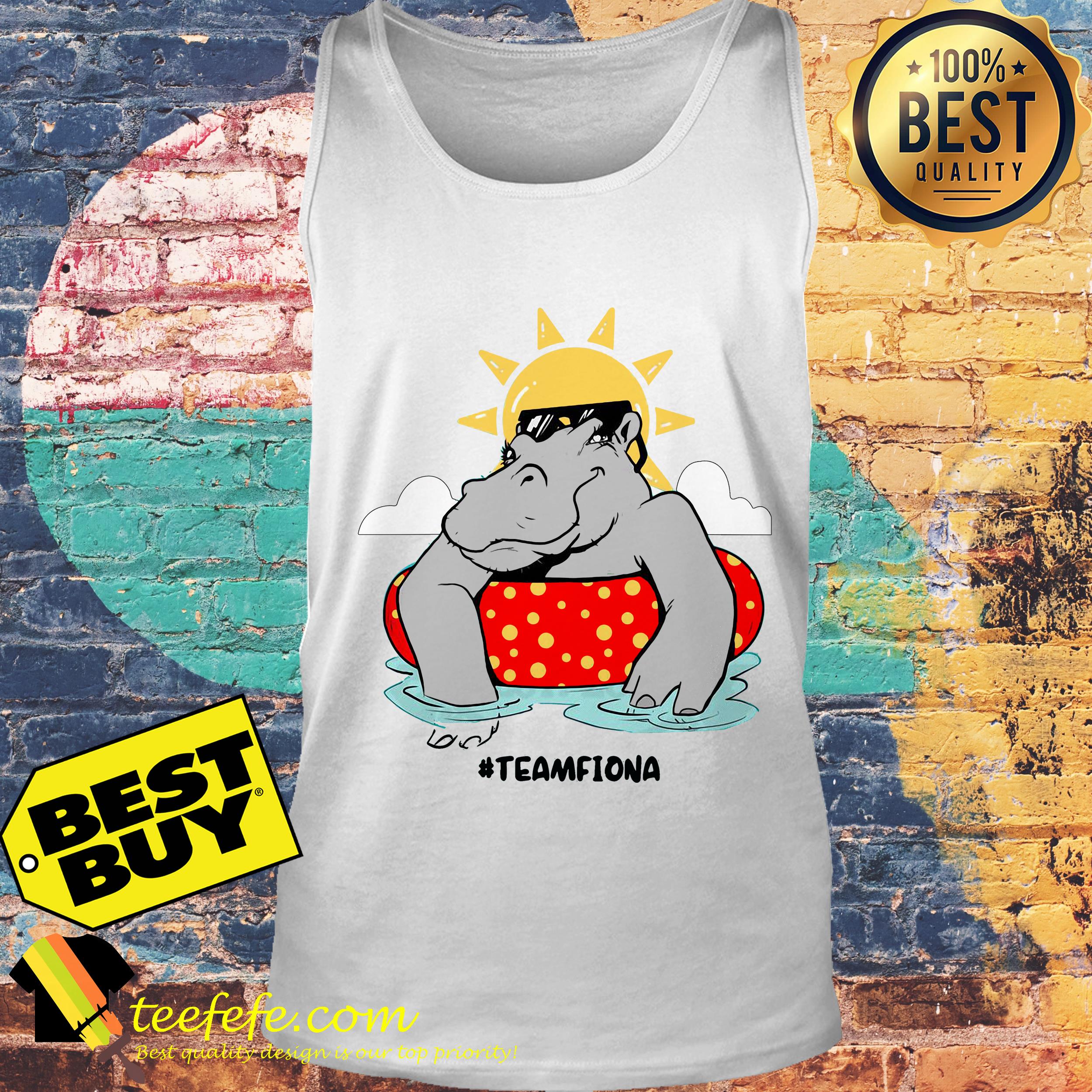 Official Summer Fiona The Hippo tank top