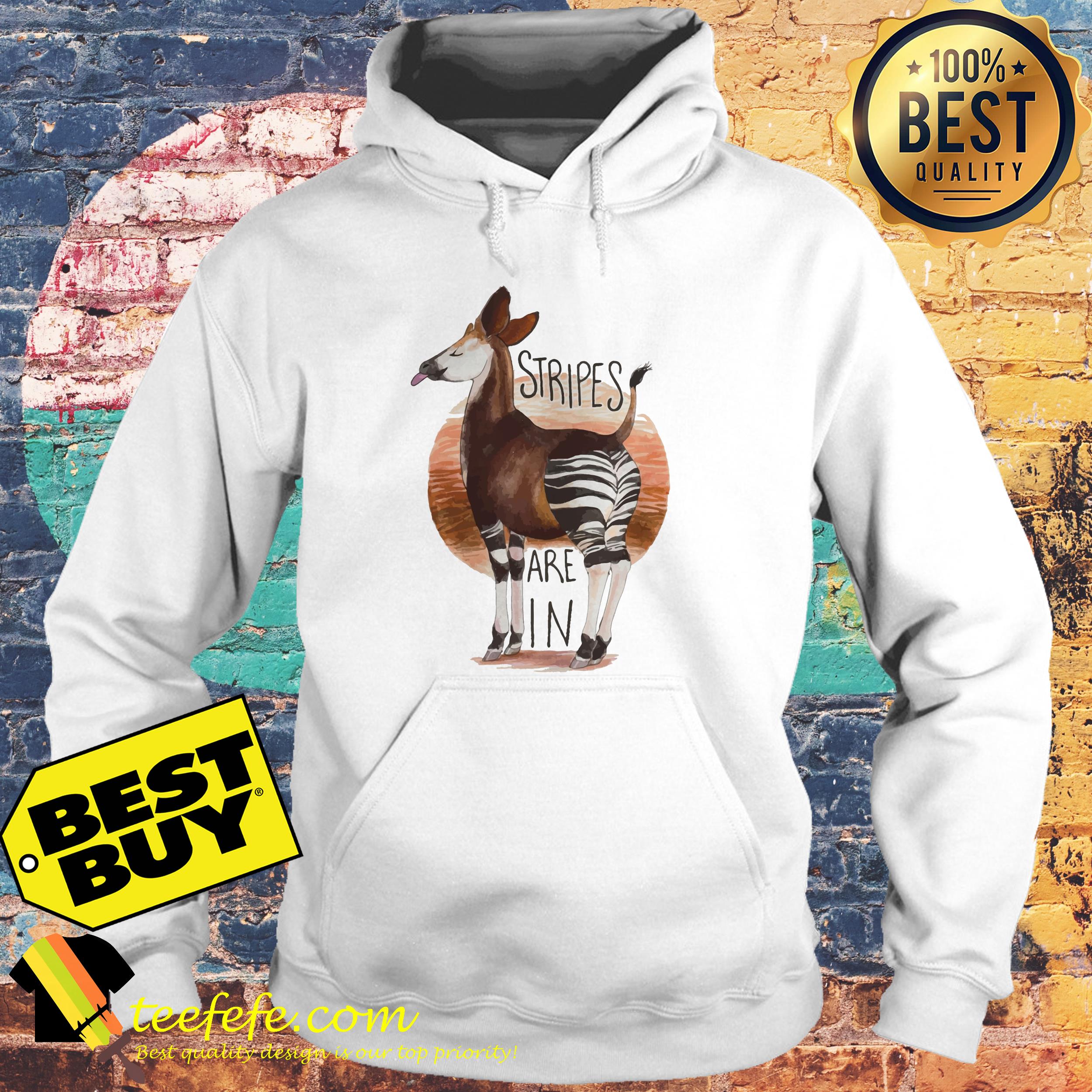Poodlewool STRIPES are in zebra hoodie