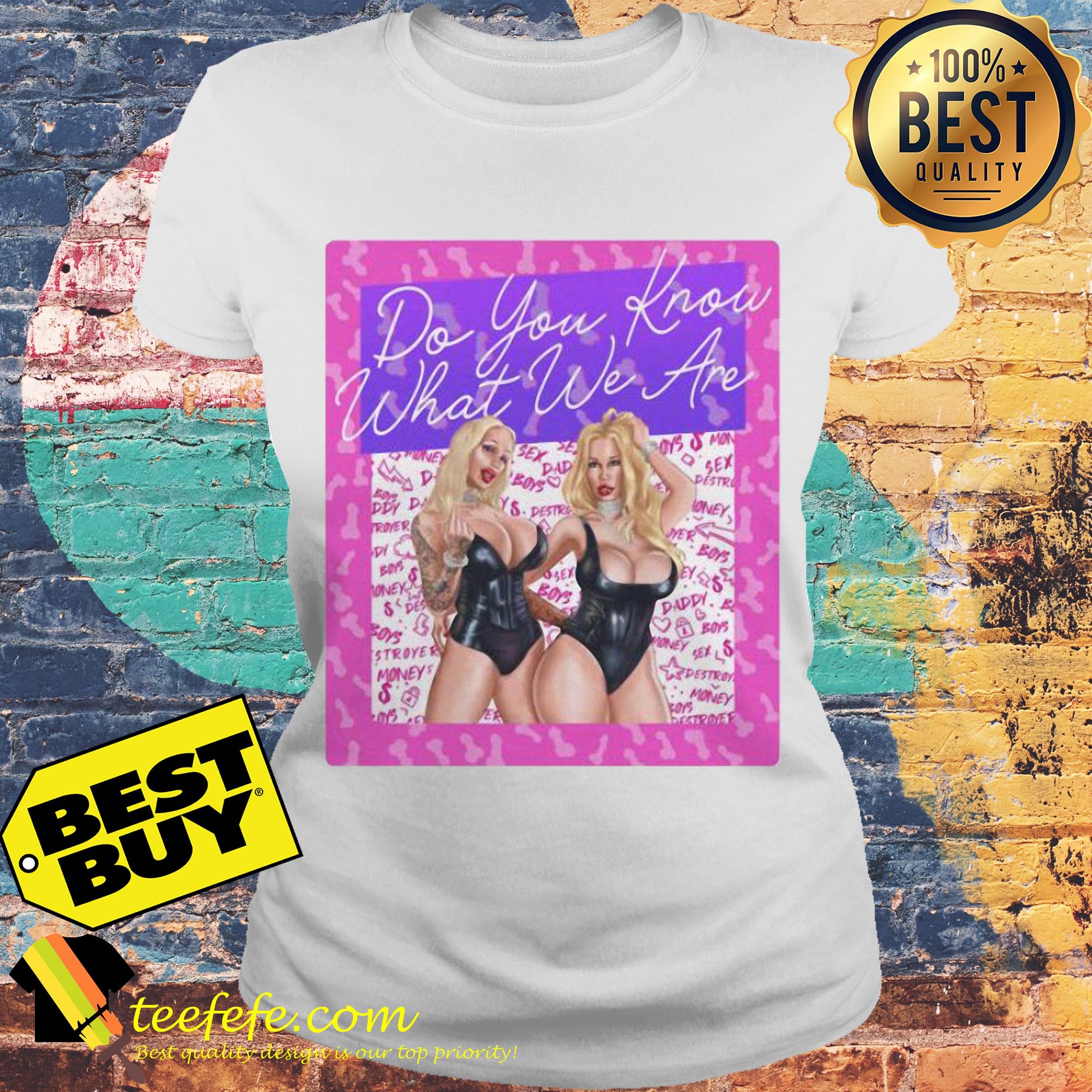 Rebecca More & Sophie Anderson destroyers do you know what you are ladies tee
