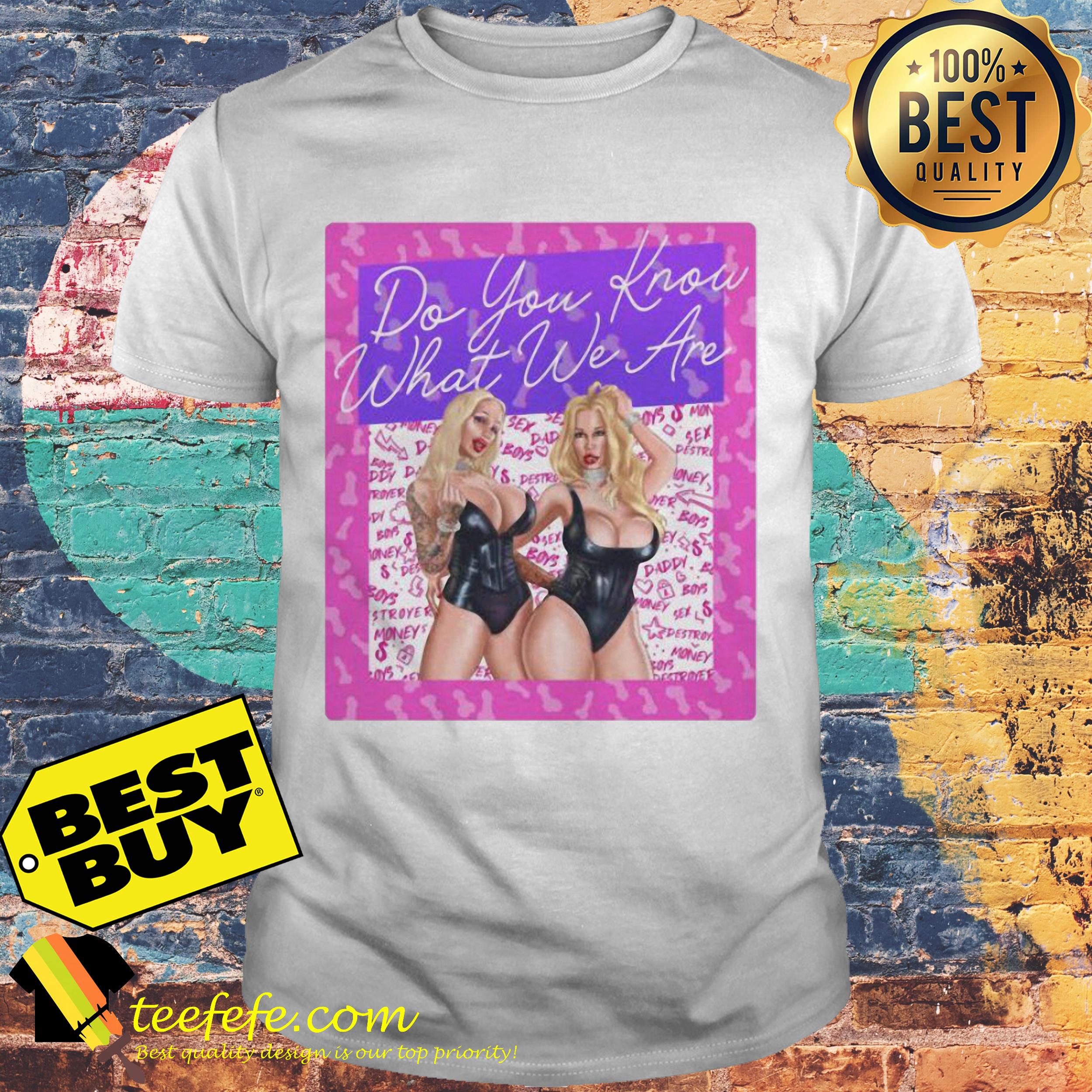 Rebecca More & Sophie Anderson destroyers do you know what you are shirt