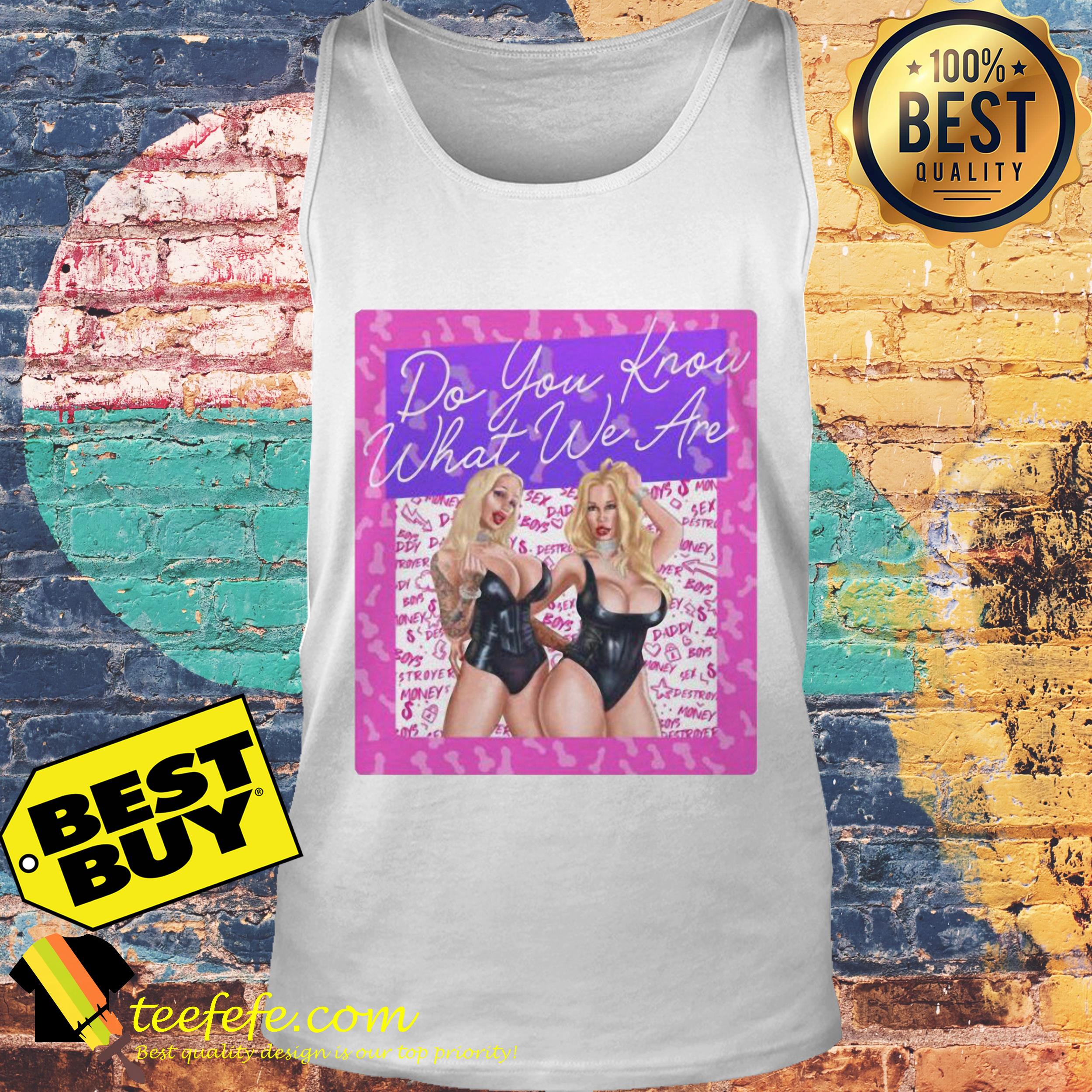 Rebecca More & Sophie Anderson destroyers do you know what you are shirt