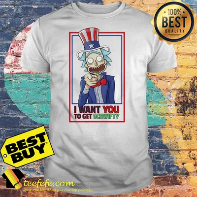 Rick Uncle I Want You To Get Schwifty Shirt