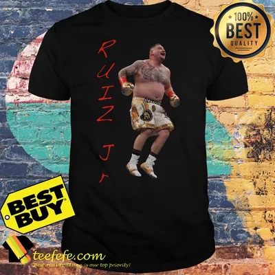 Ruiz Jr Destroyer celebration shirt
