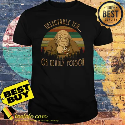 Uncle Iroh delectable tea or deadly poison vintage shirt