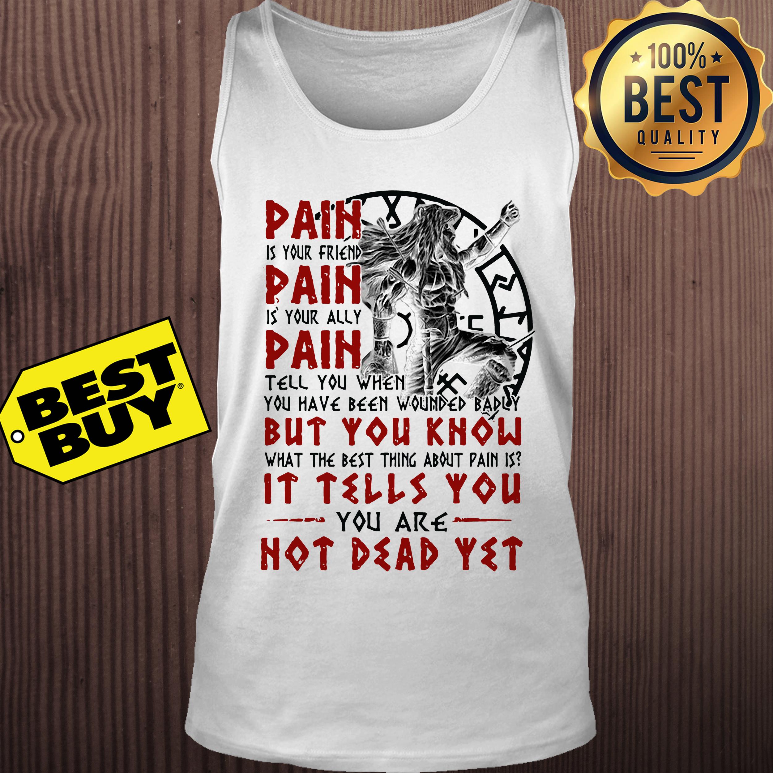 Vikings Pain Is Your Friend Pain Is Your Ally Shirt