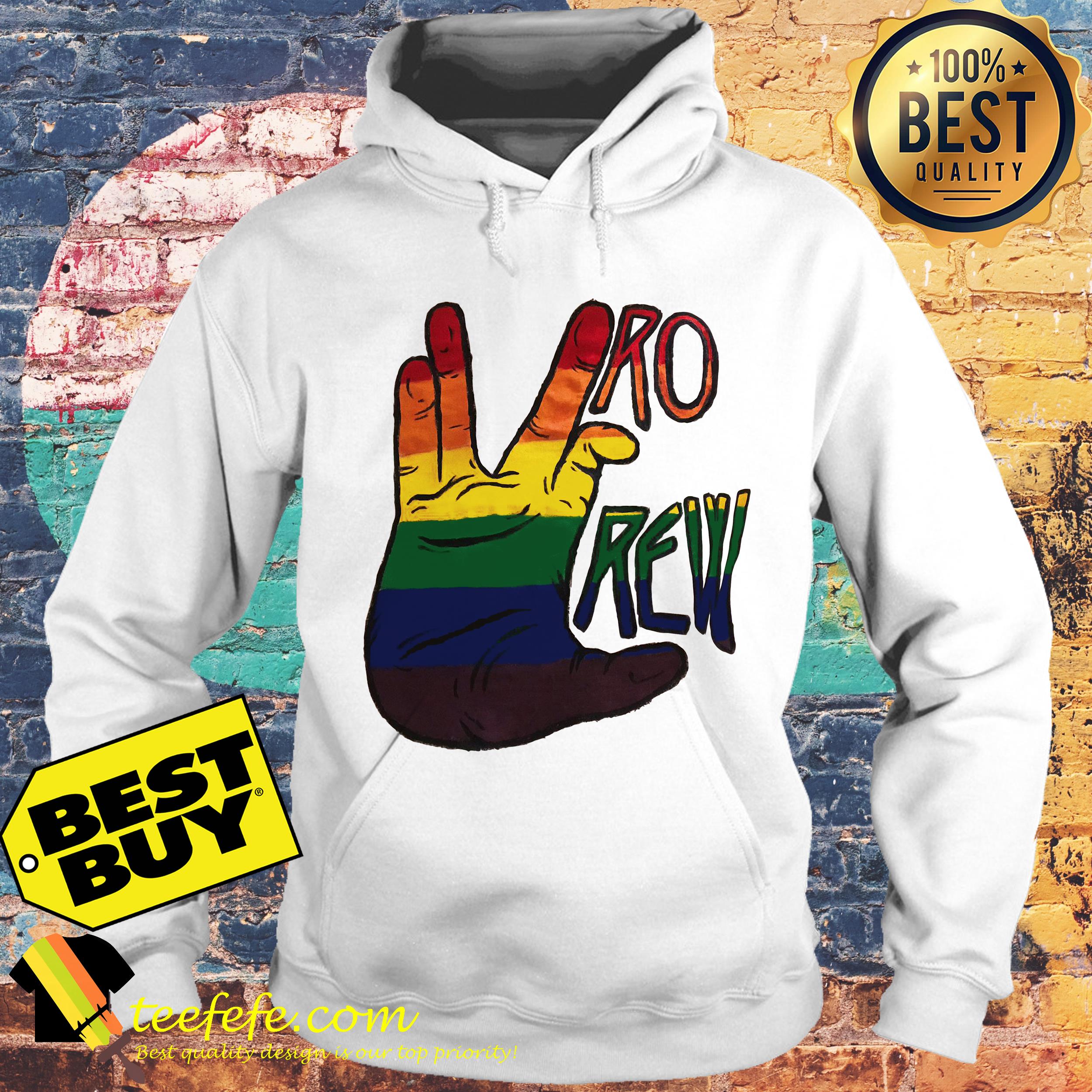 Vro Crew Signal LGBT hoodie