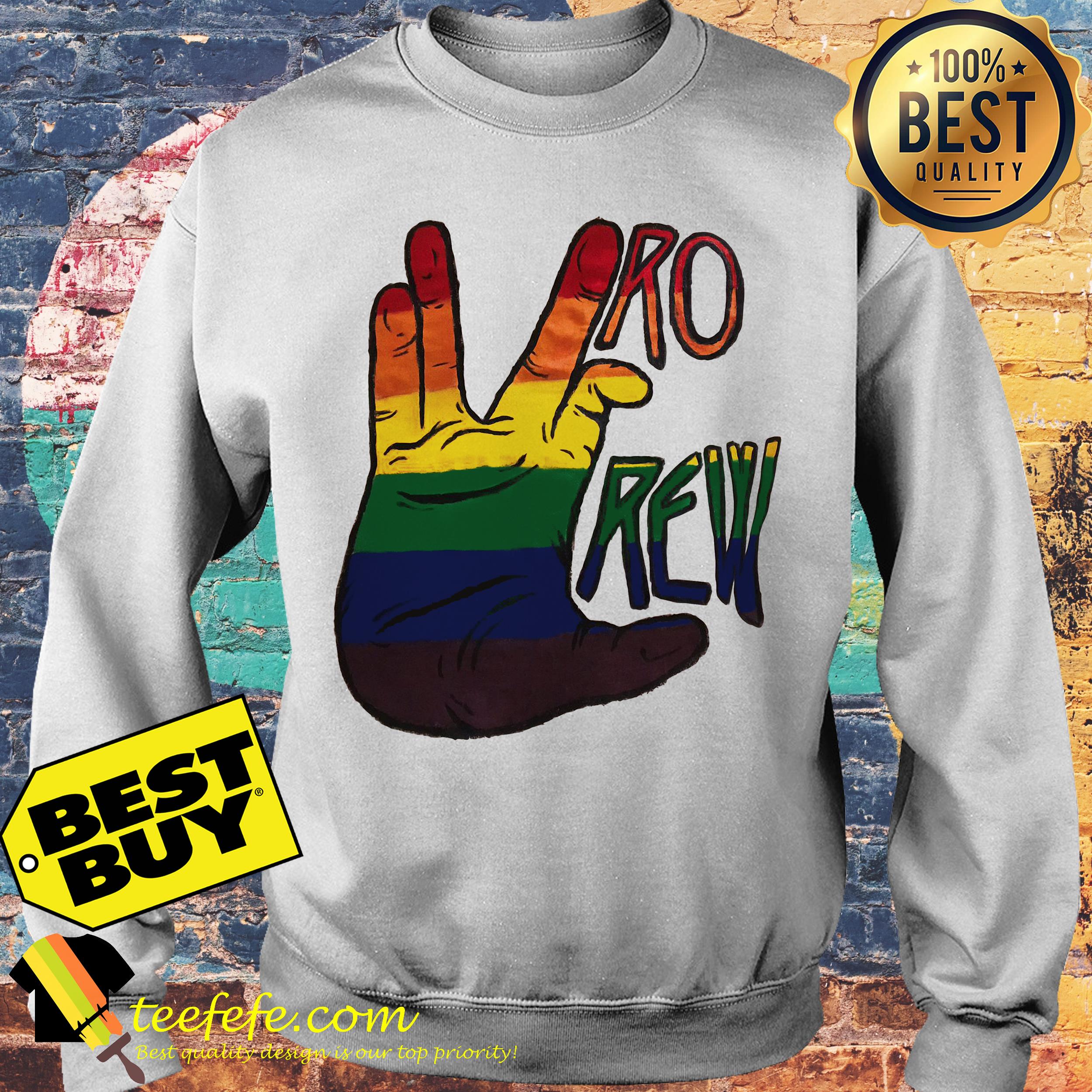 Vro Crew Signal LGBT sweatshirt
