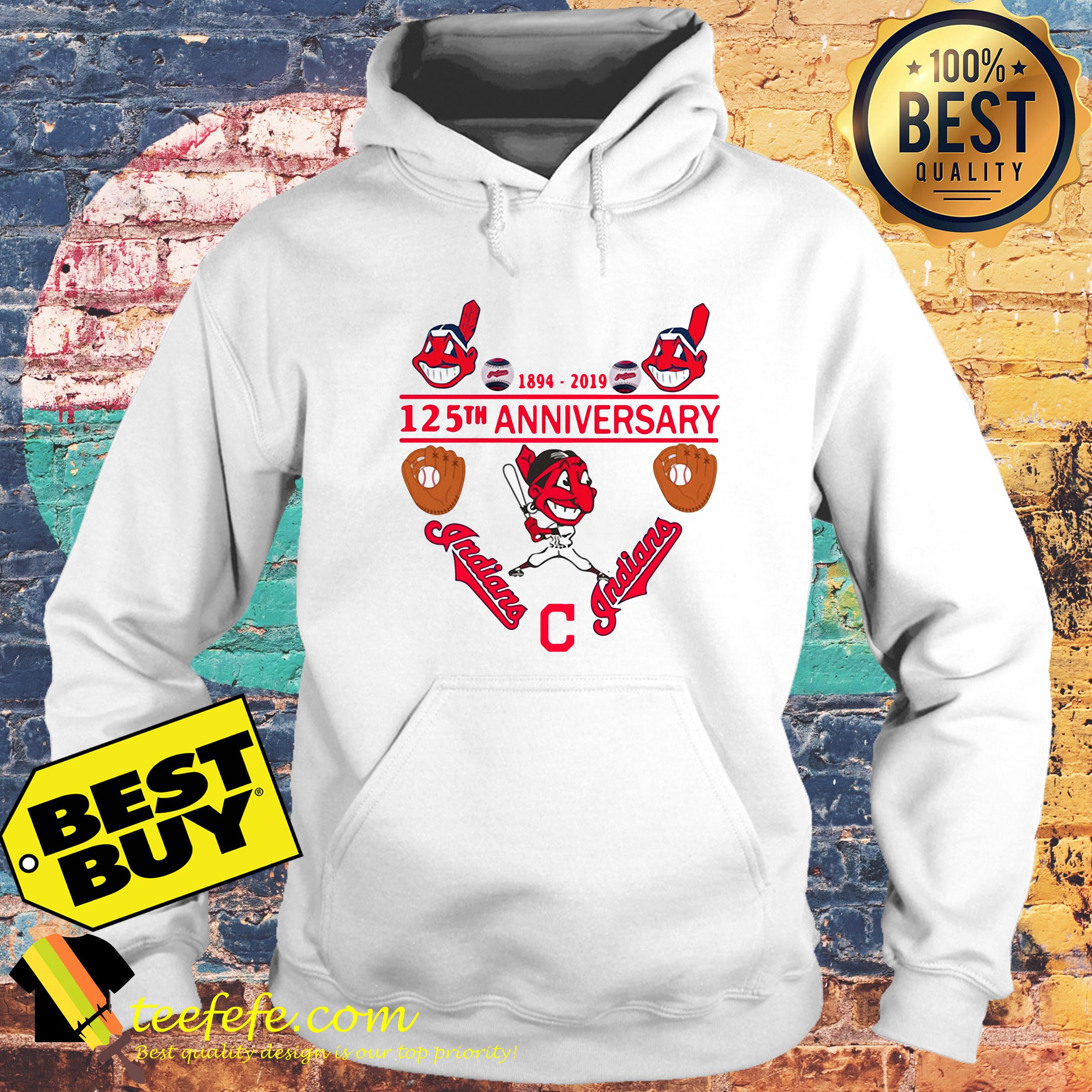 Cleveland Indians 125th Anniversary 1894 2019 hoodie