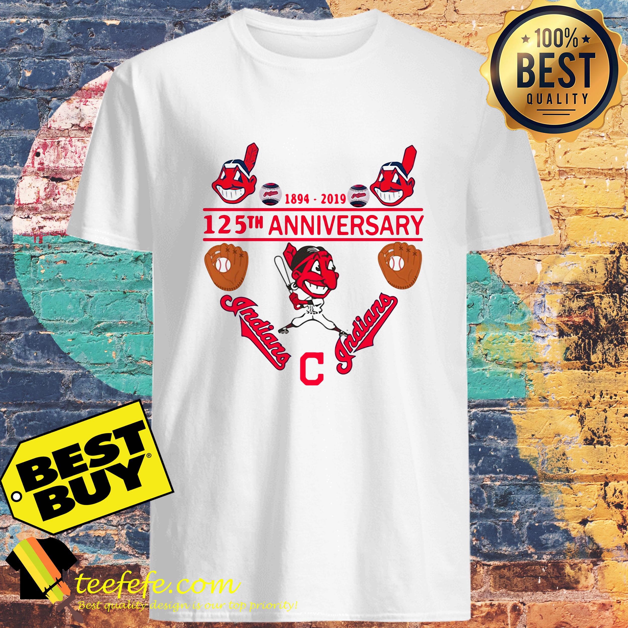 Cleveland Indians 125th Anniversary 1894 2019 shirt