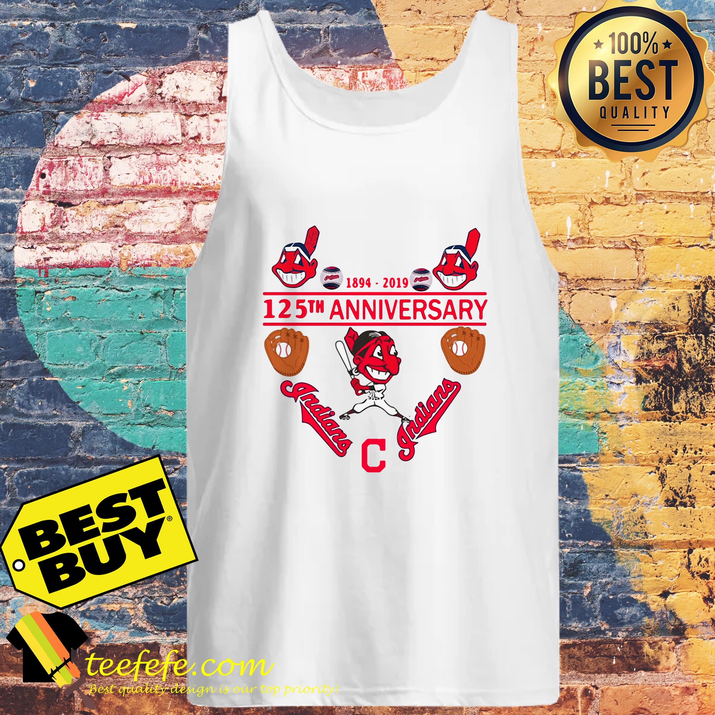 Cleveland Indians 125th Anniversary 1894 2019 tank top