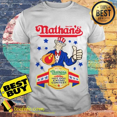 Cool Nathan's hot dog eating contest 2016 shirt