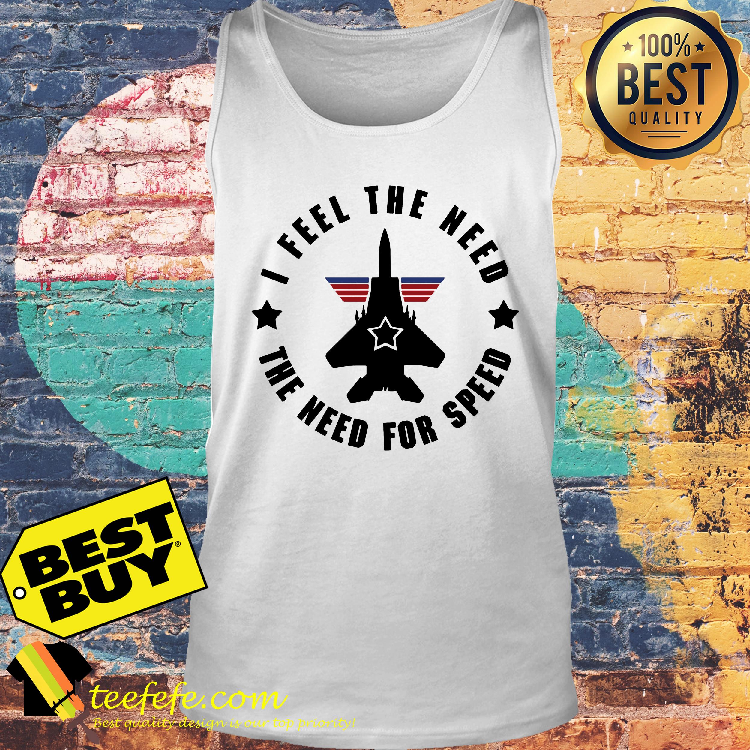 I feel the need the need for speed rocket tank top