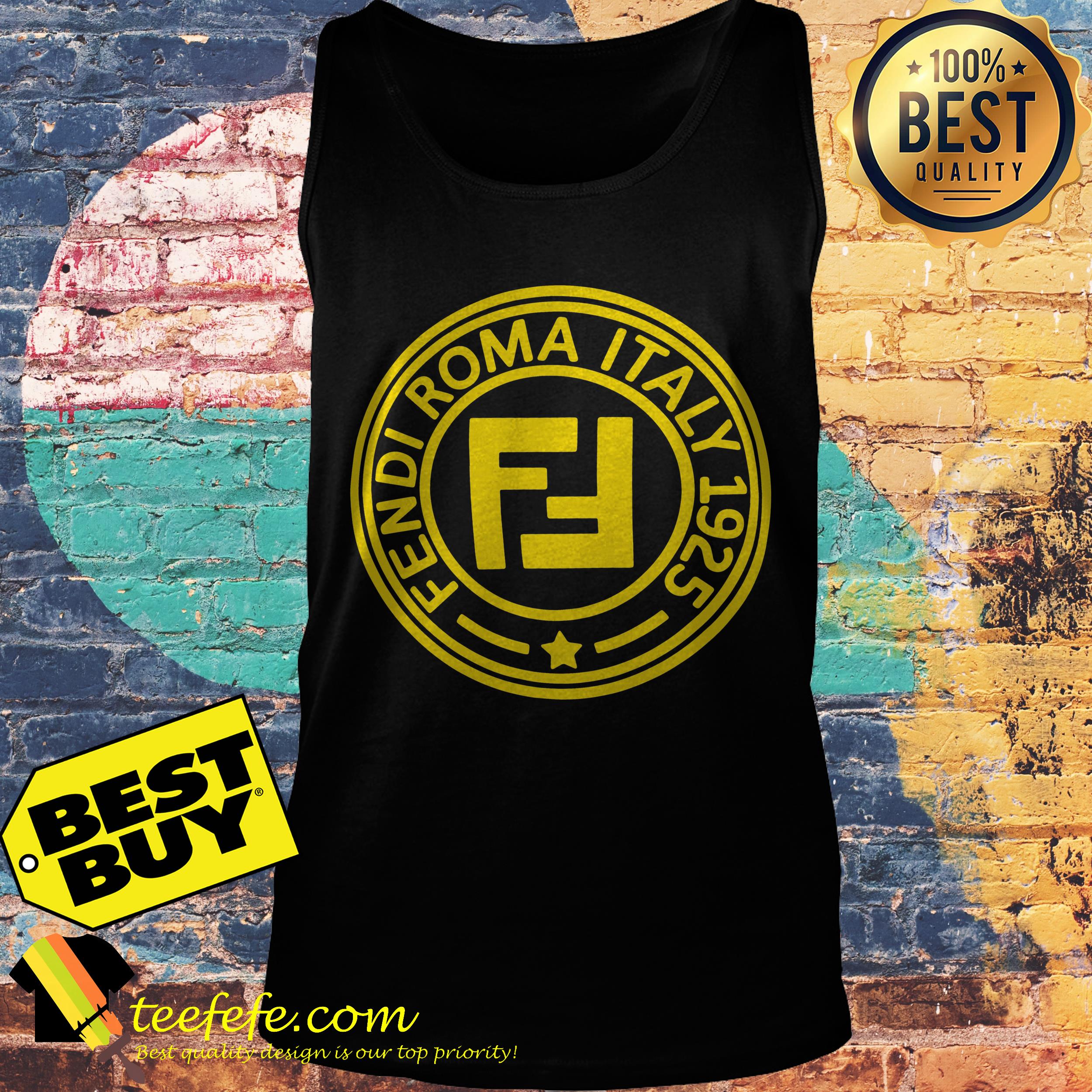 Fendi Roma Italy 1925 tank top