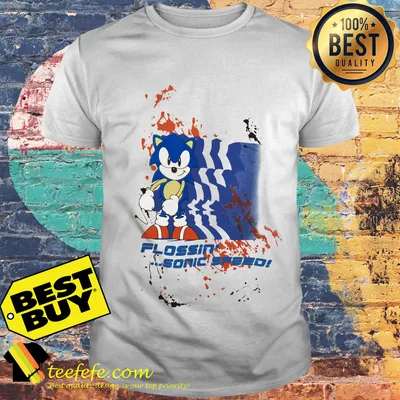 Flossin sonic speed shirt