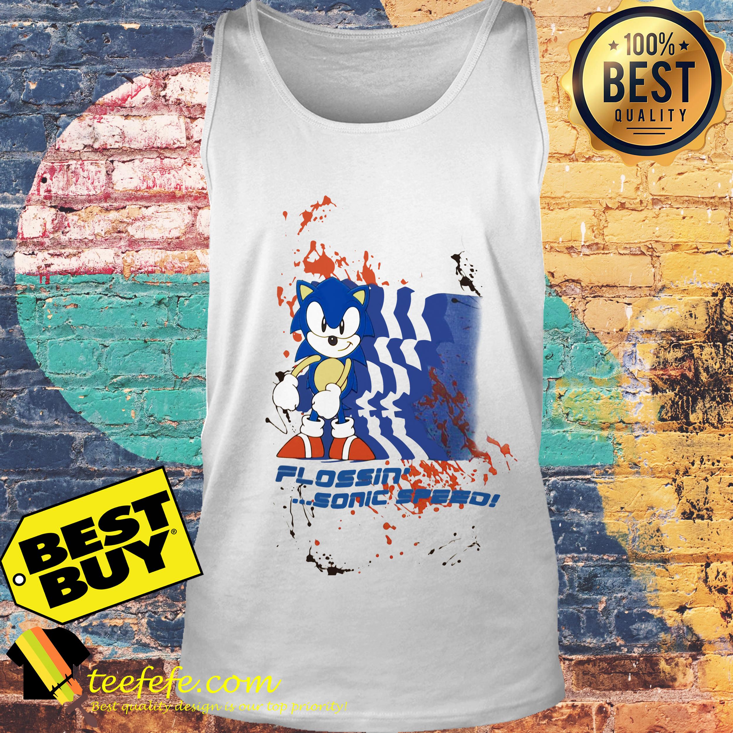 Flossin sonic speed tank top