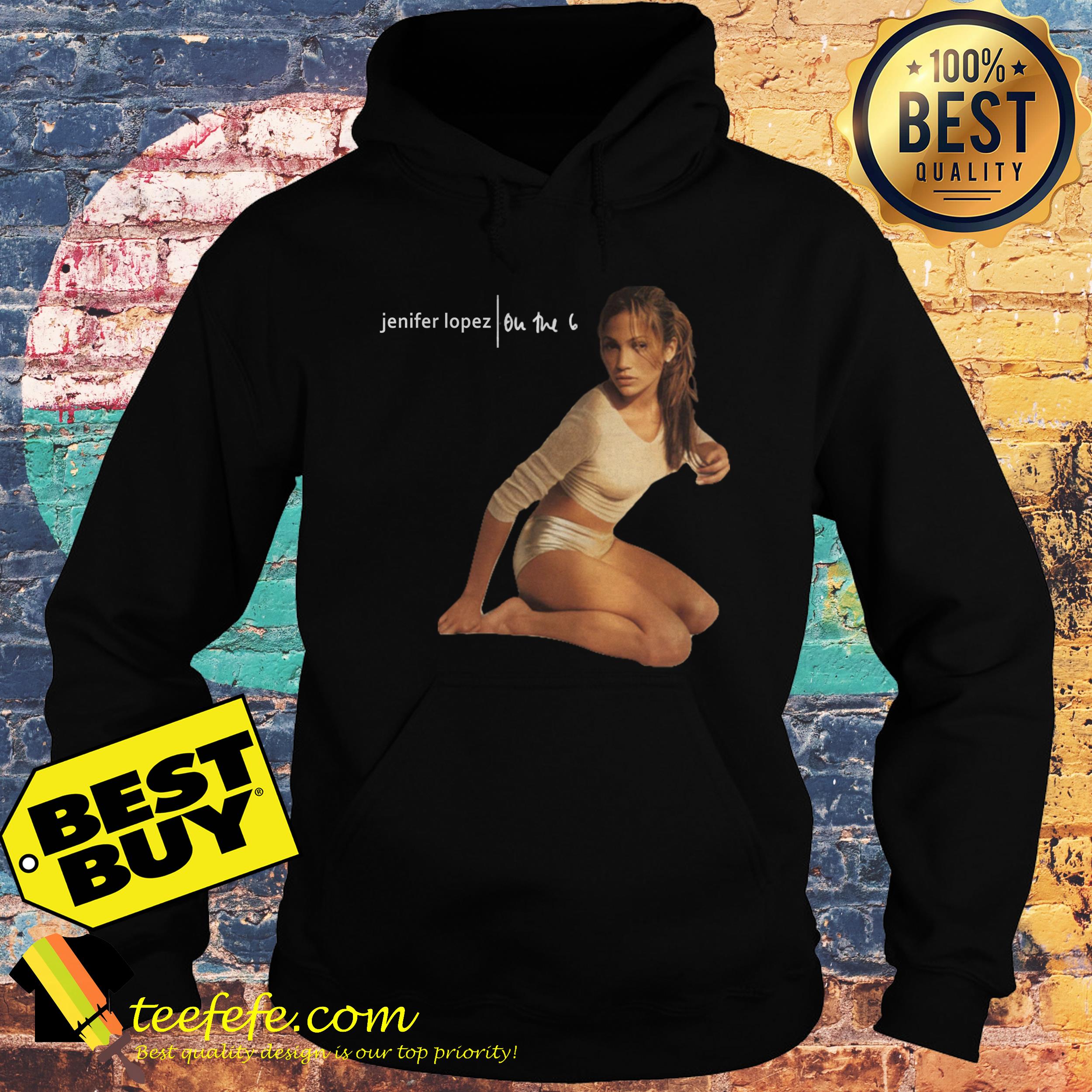 Jennifer Lopez on the 6 20th Anniversary hoodie