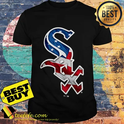 Men's Chicago White Sox Fanatics Branded Navy 2019 Stars & Stripes Banner Wave shirt