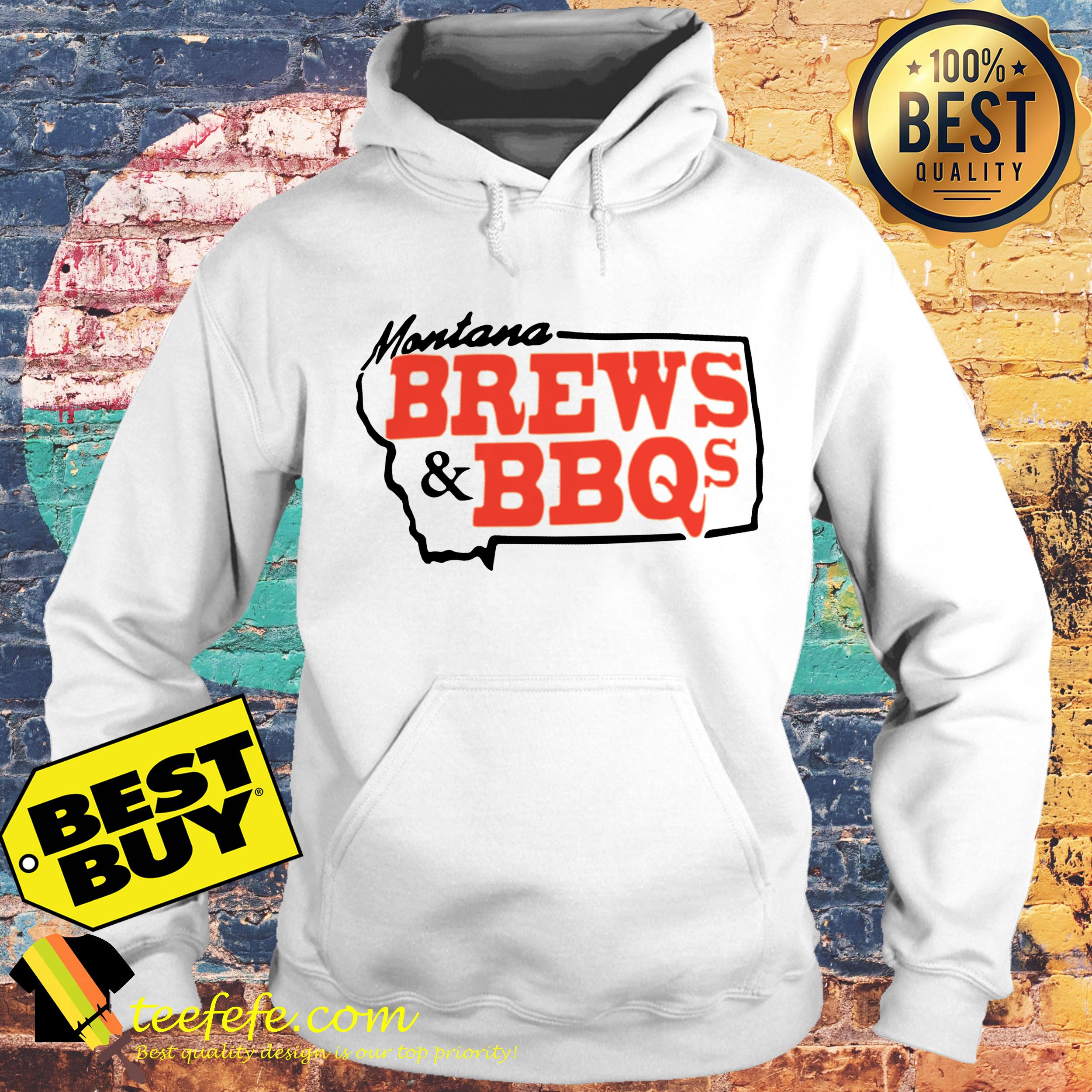 Montana brews & bbq hoodie