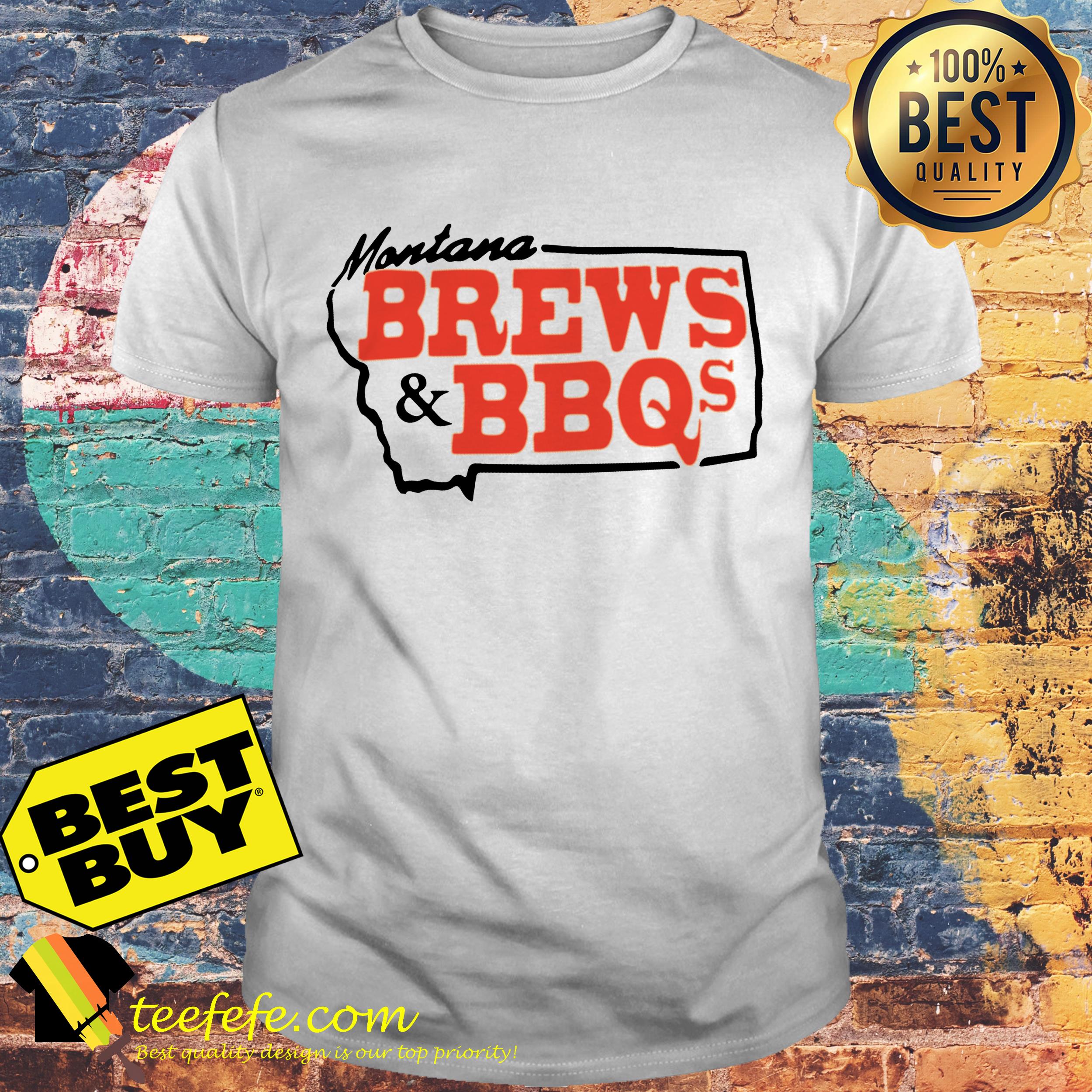 Montana brews & bbq shirt