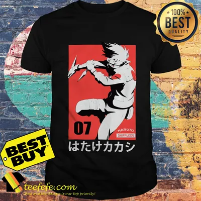 Naruto shippuden 07 Kakashi Hitake shirt