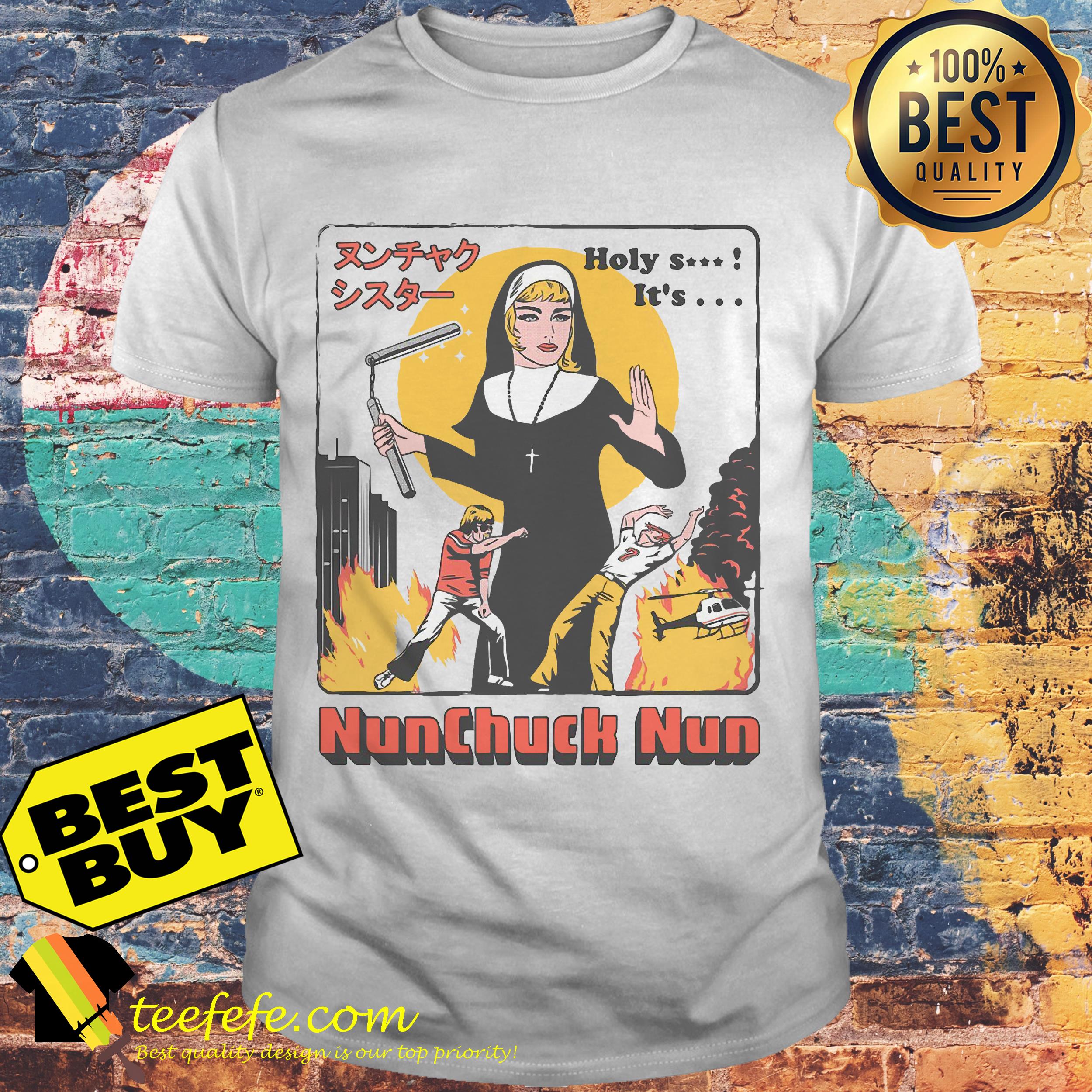 Nunchuck Nun Tarantino shirt