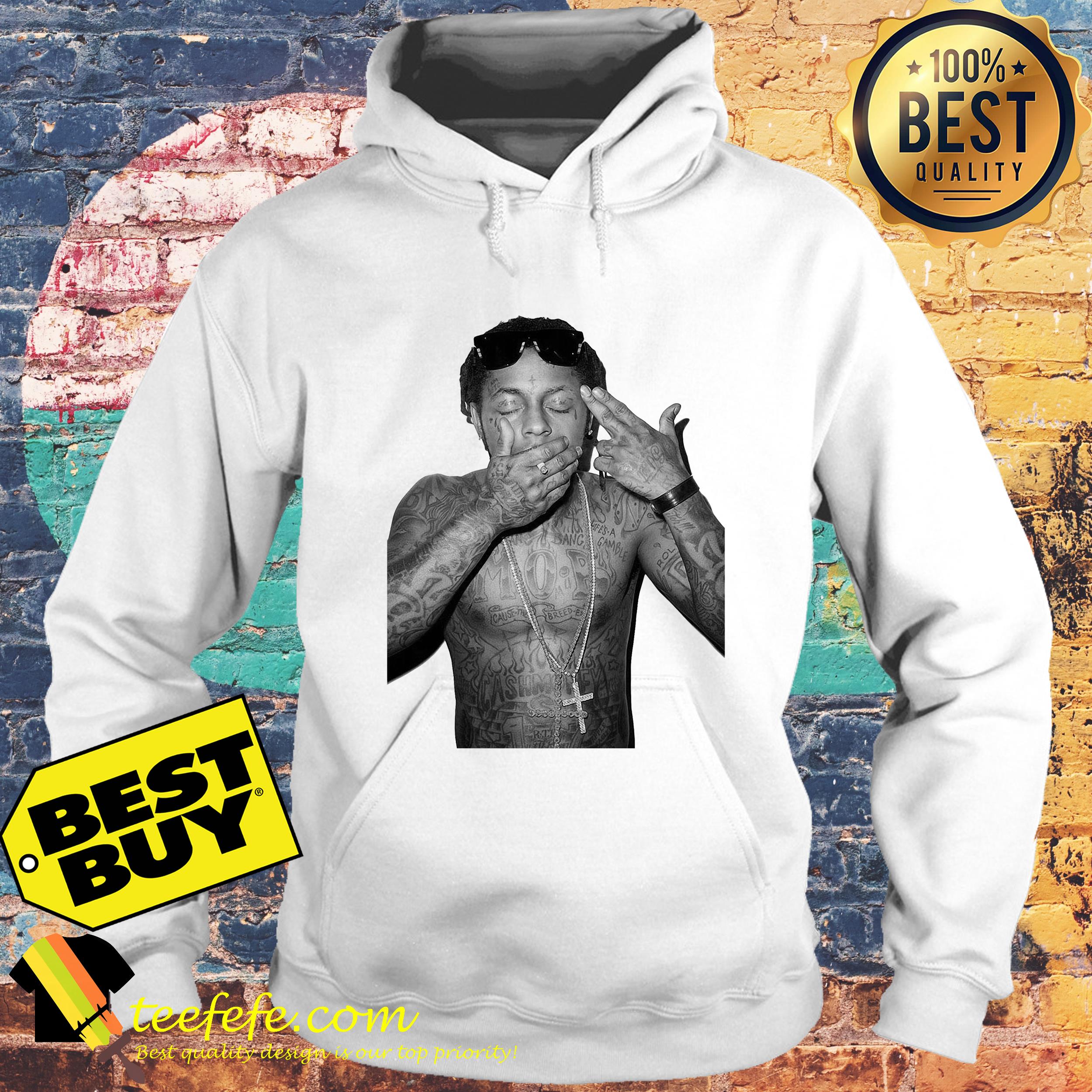 OEM lil wayne free weezy young money cd hip hop rebirth tattoo hoodie