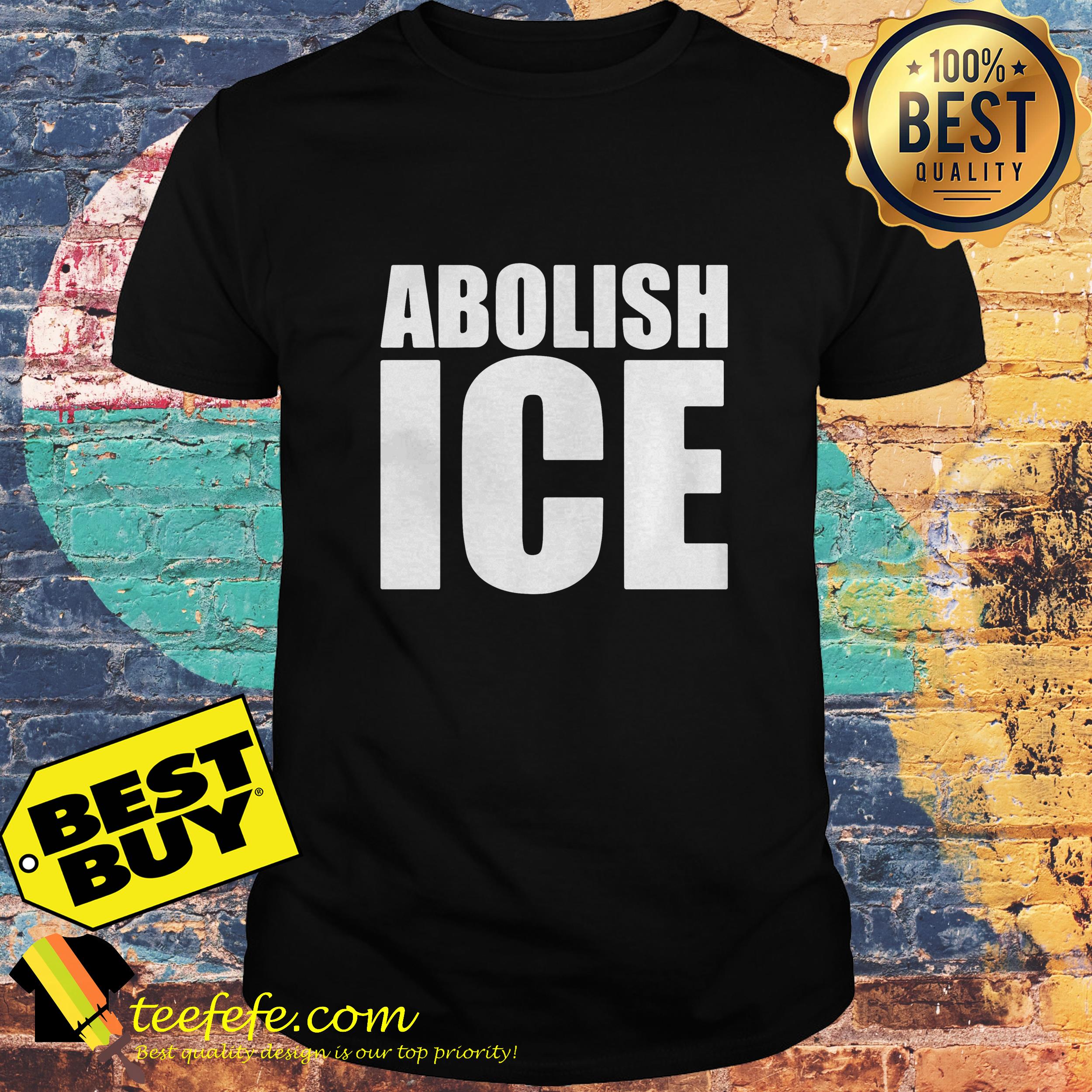 Official Abolish ice immigration shirt
