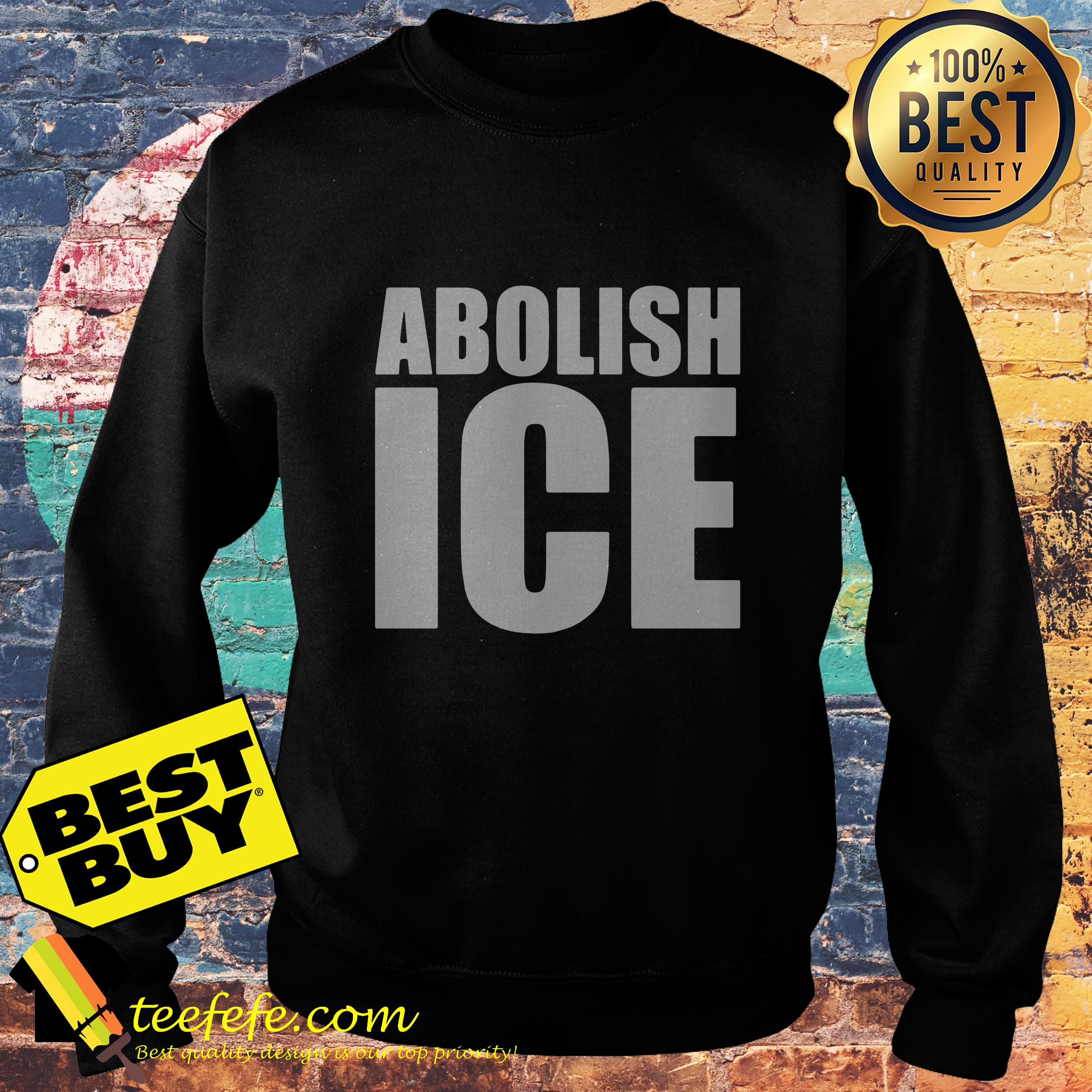 Official Abolish ice immigration sweatshirt