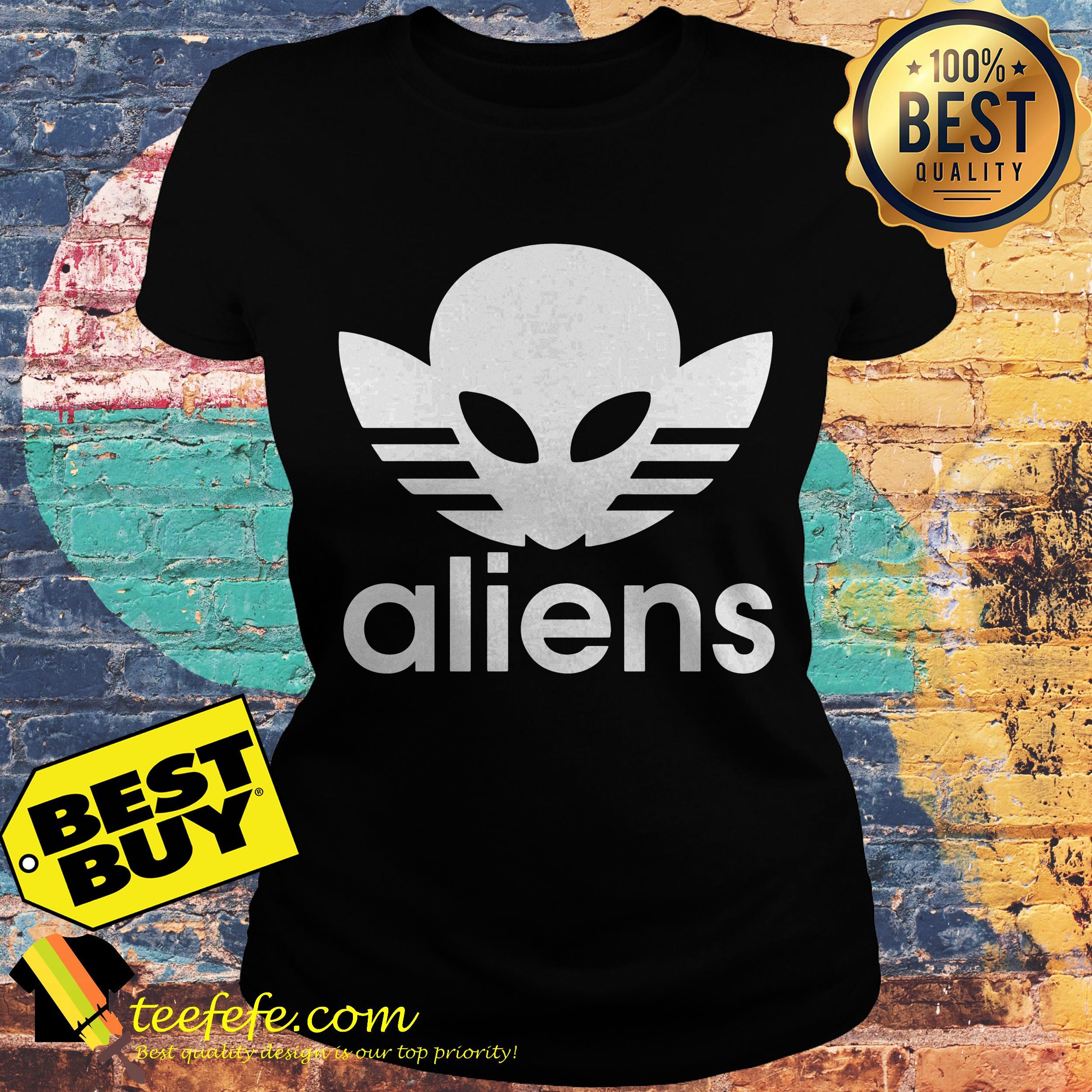 Official Aliens Adidas ladies tee