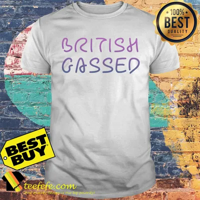 Official British gassed shirt