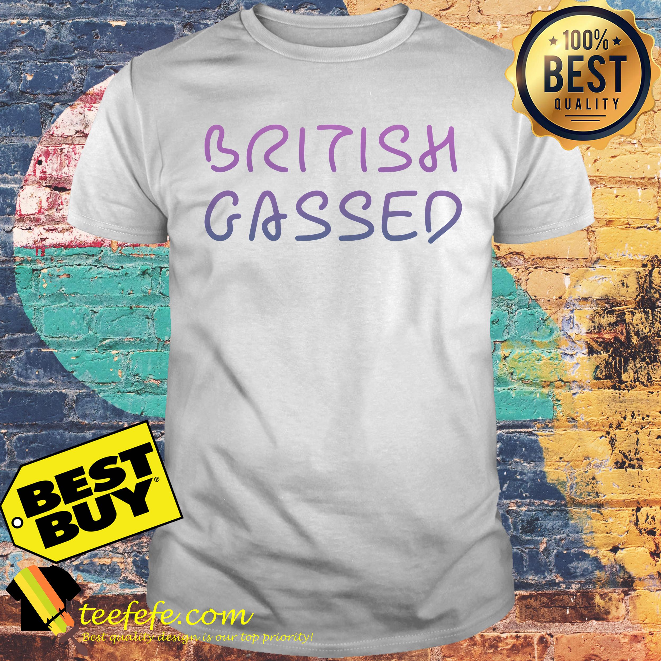 Official British gassed shirt