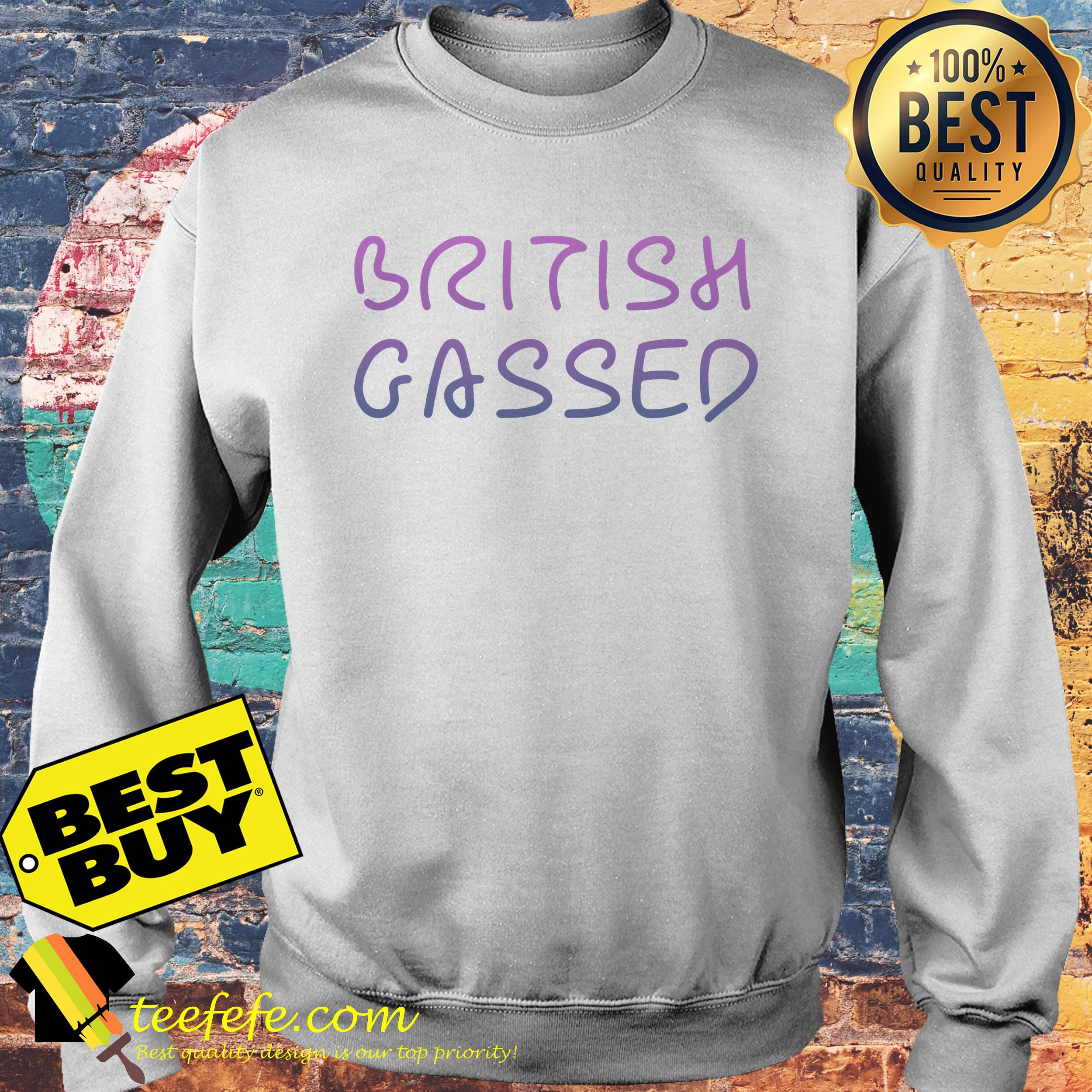 Official British gassed sweatshirt