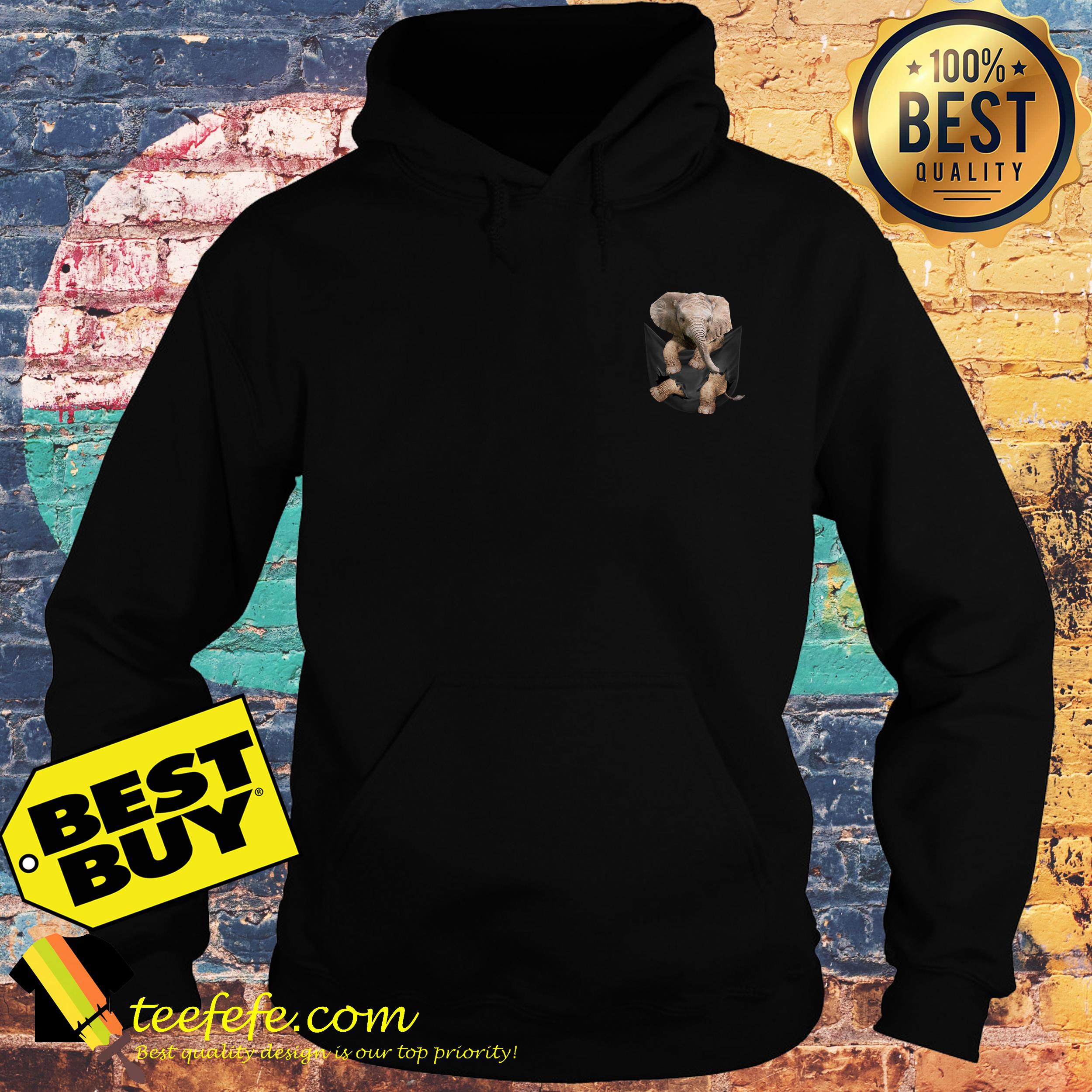 Official Elephant in a pocket hoodie