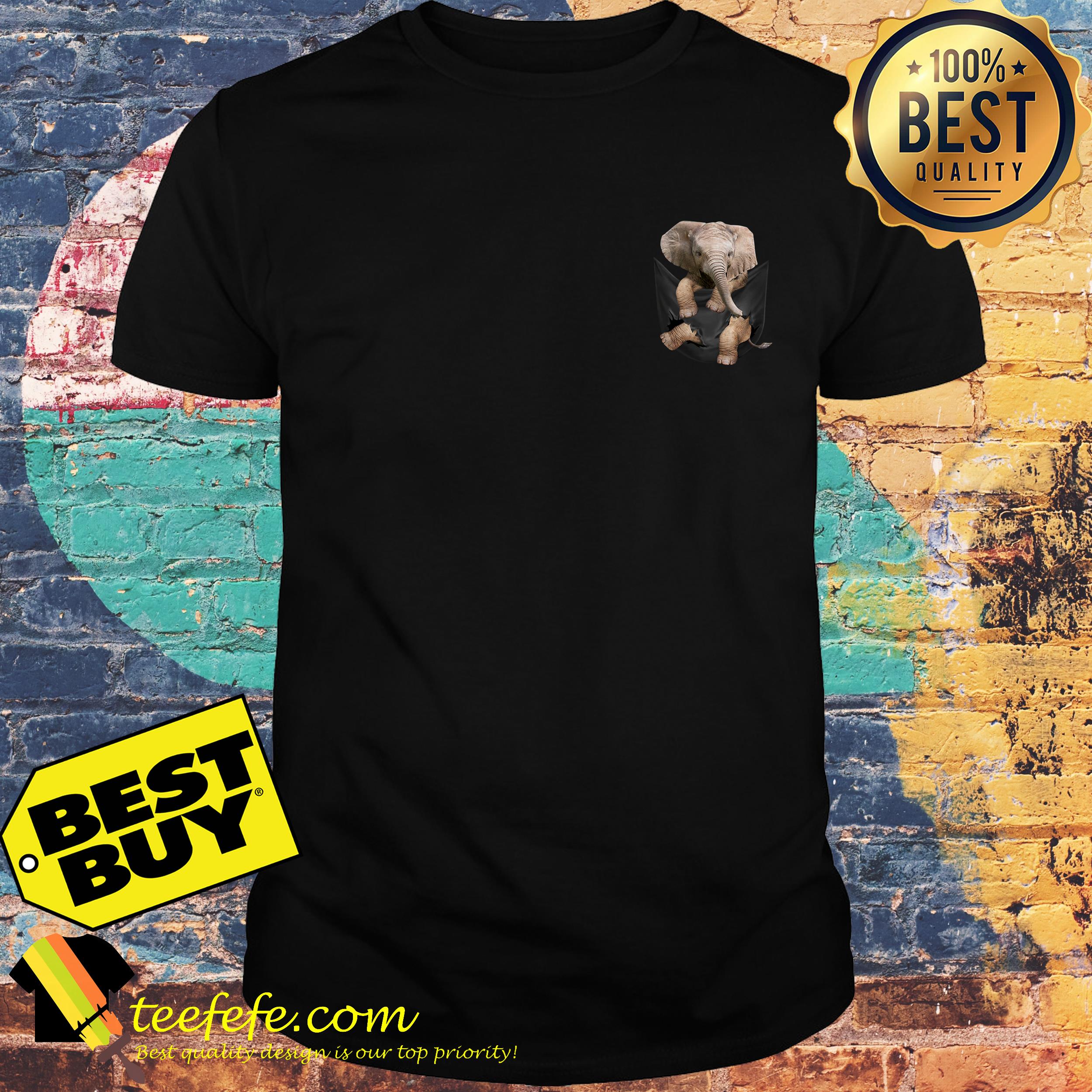 Official Elephant in a pocket shirt