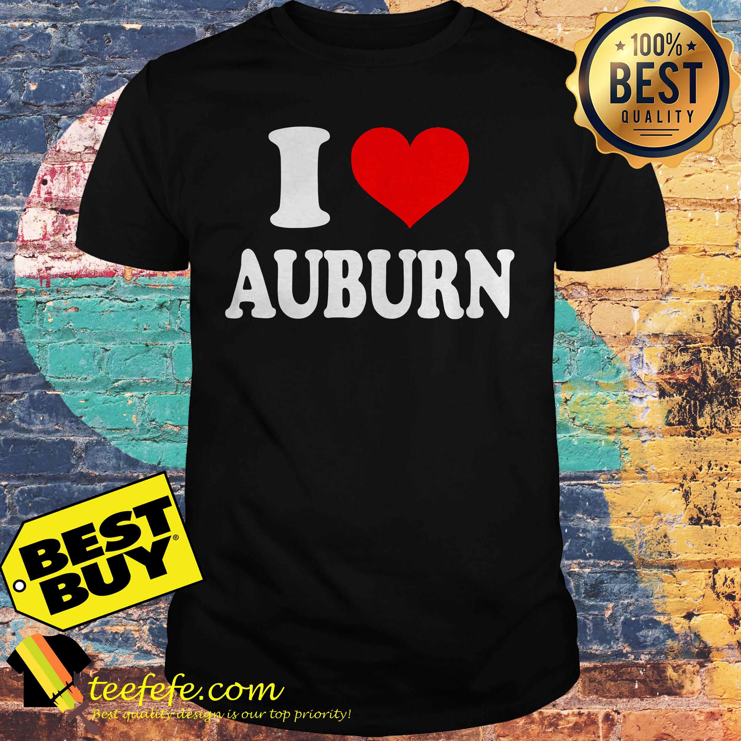 Official I love auburn shirt