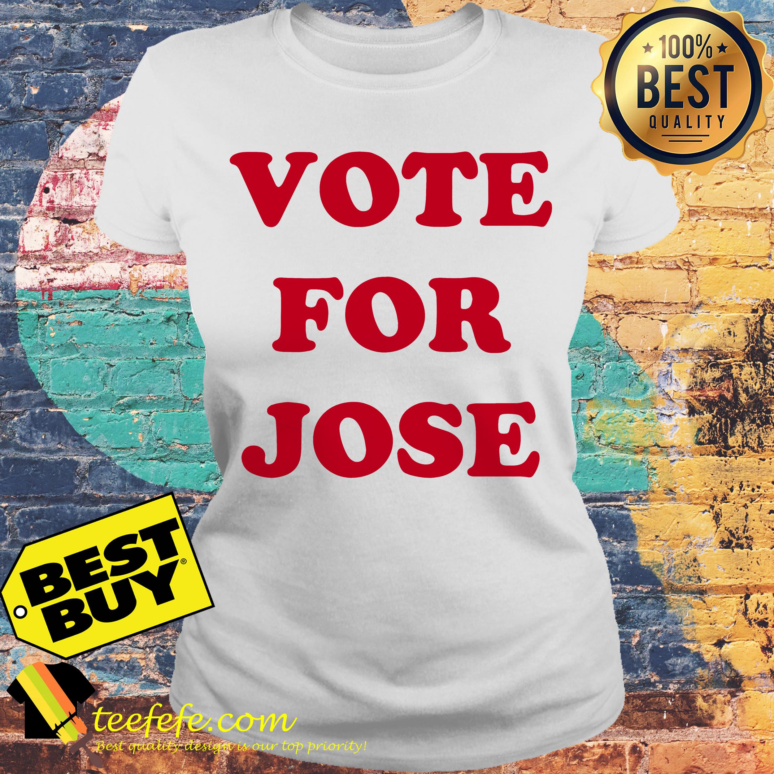 Official Vote for Jose ladies tee