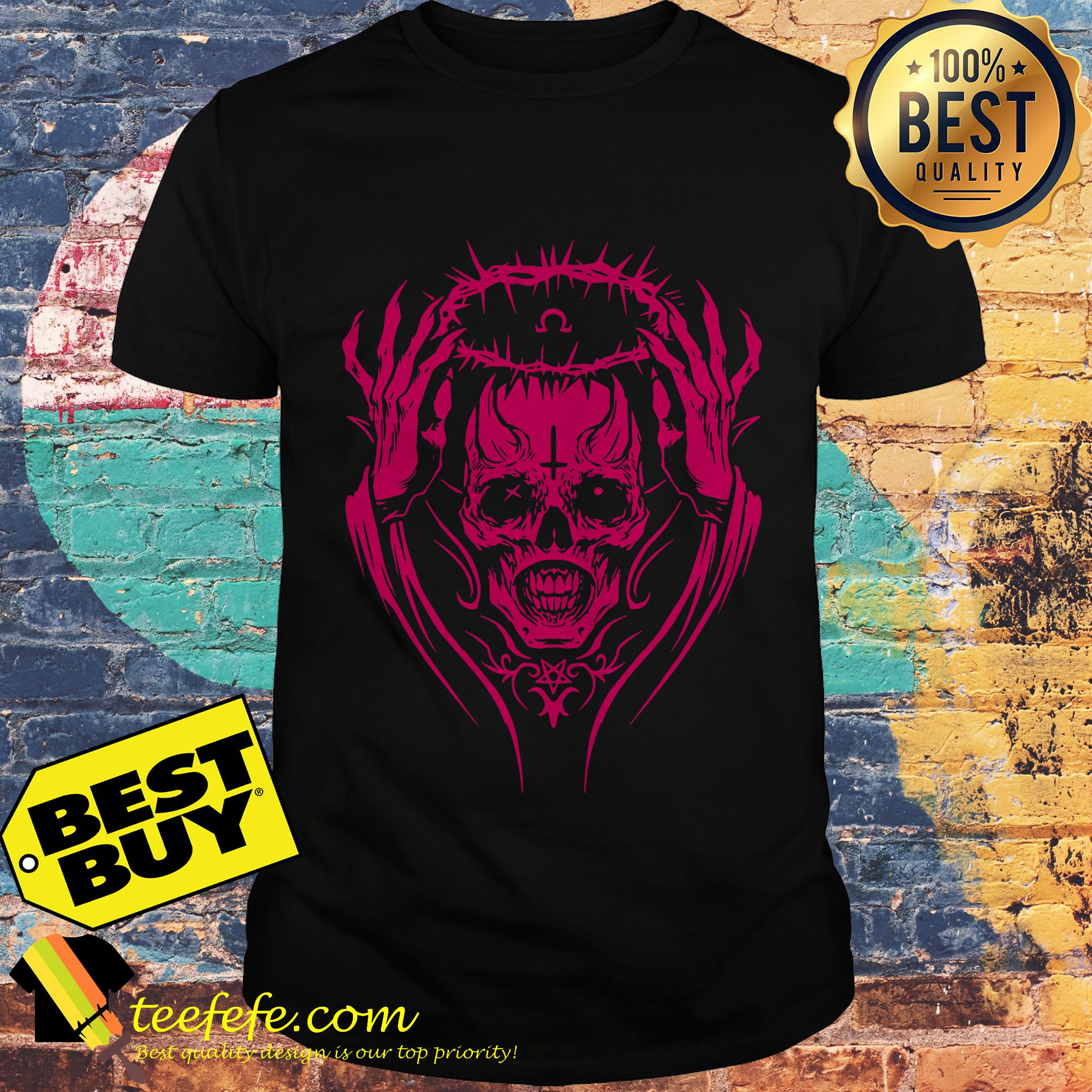 Omega black Death skullcap shirt