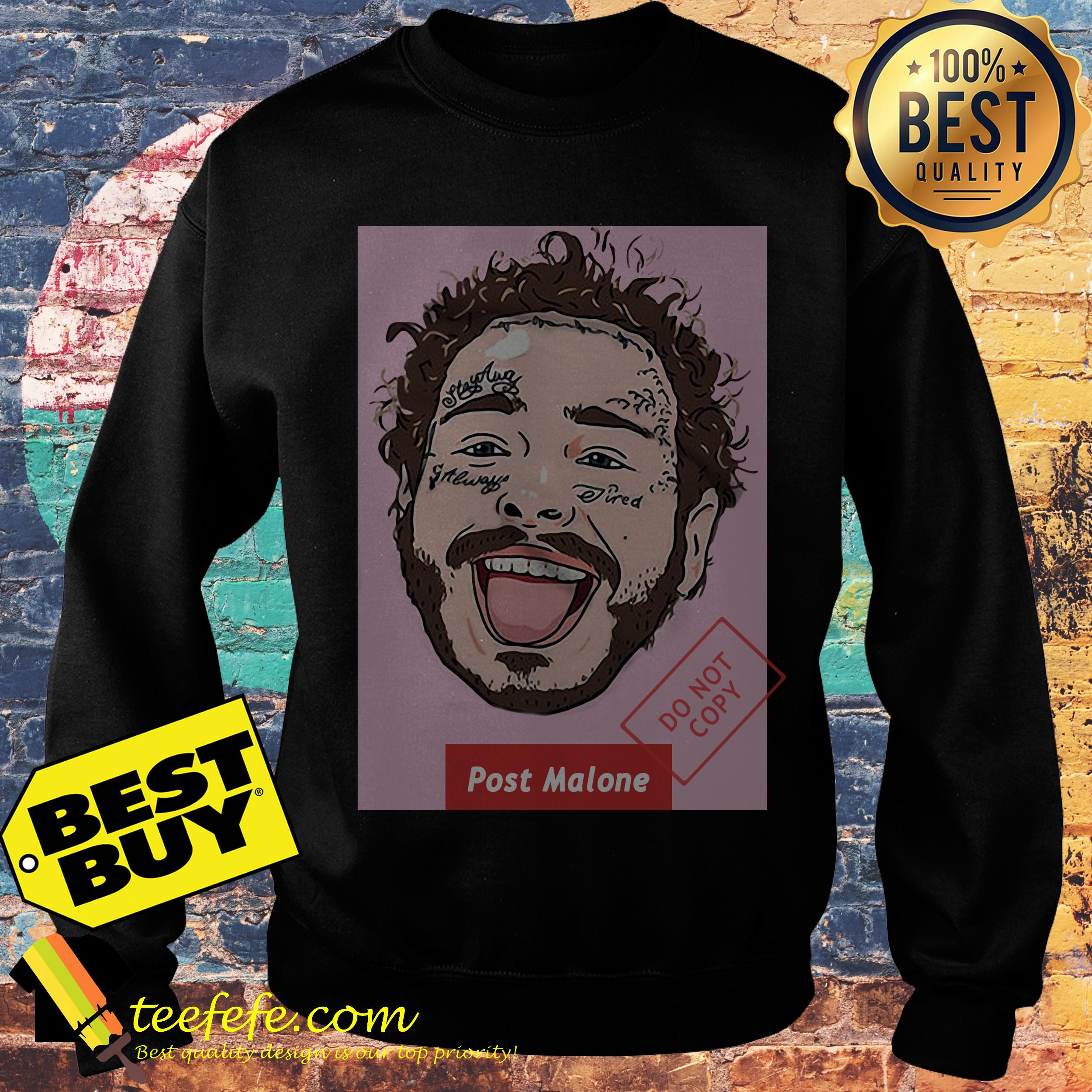 Post Malone graphic art sweatshirt
