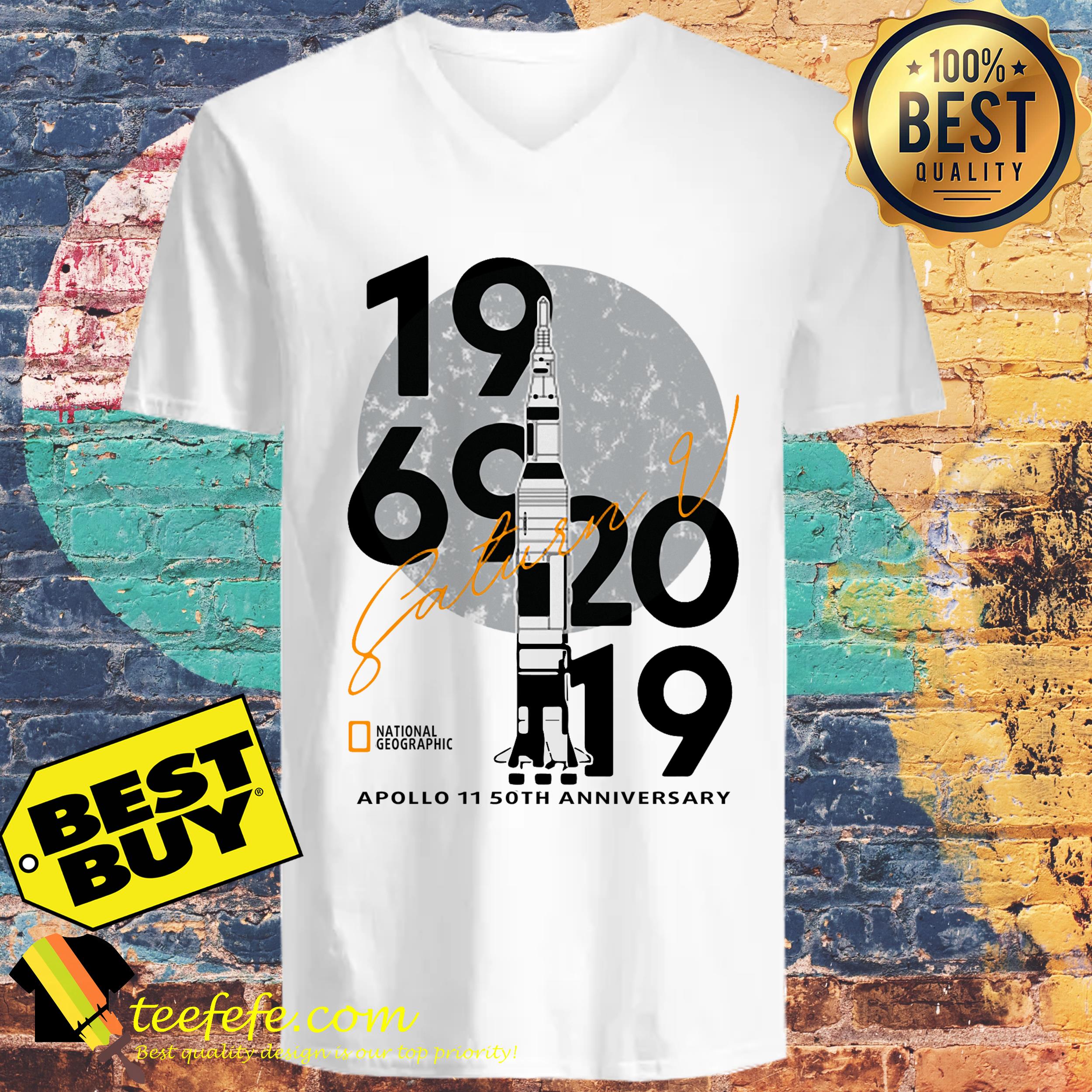 Pretty apollo 11 50th anniversary NASA saturn v rocket ladies tee