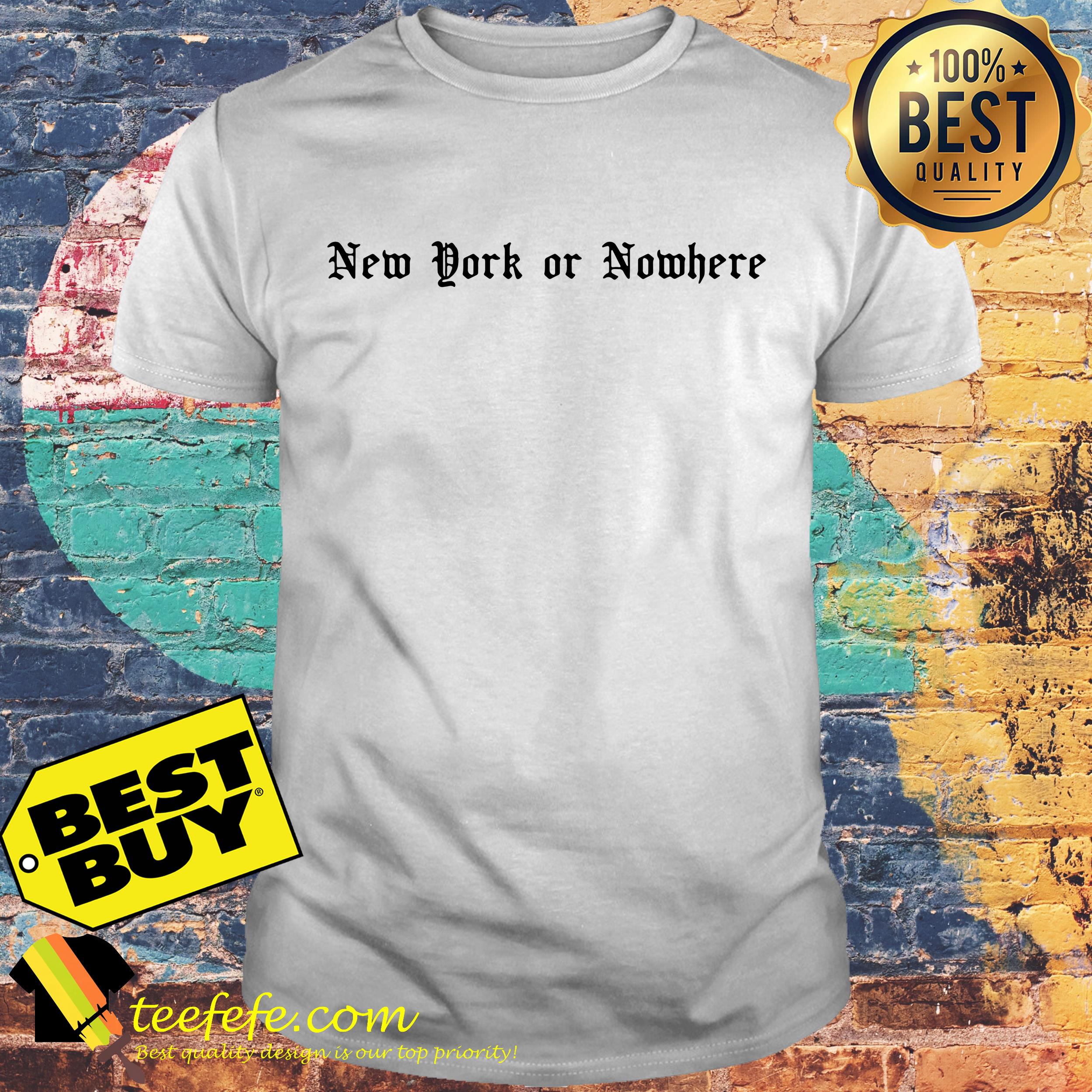 RJ Barrett New York or nowhere shirt