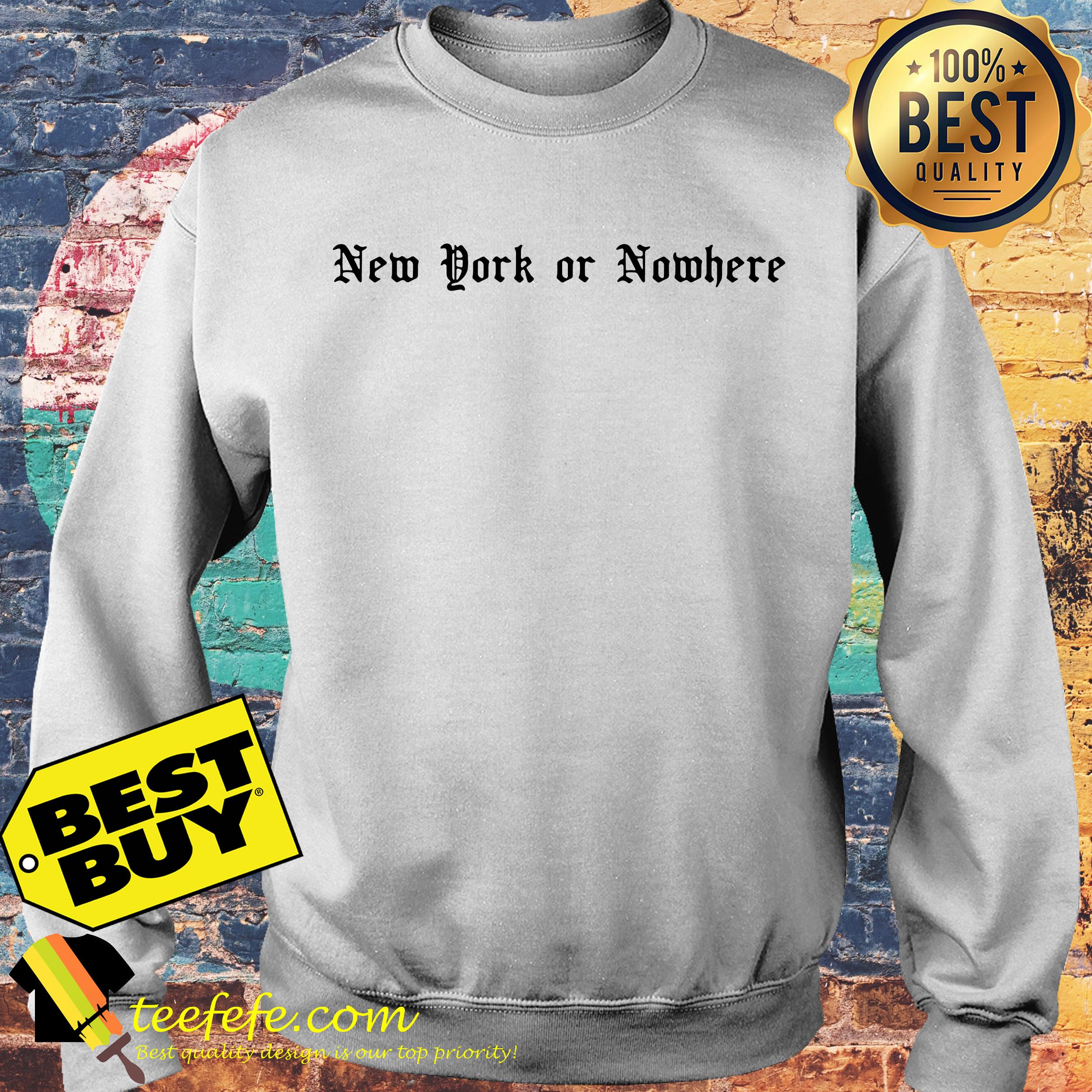RJ Barrett New York or nowhere sweatshirt